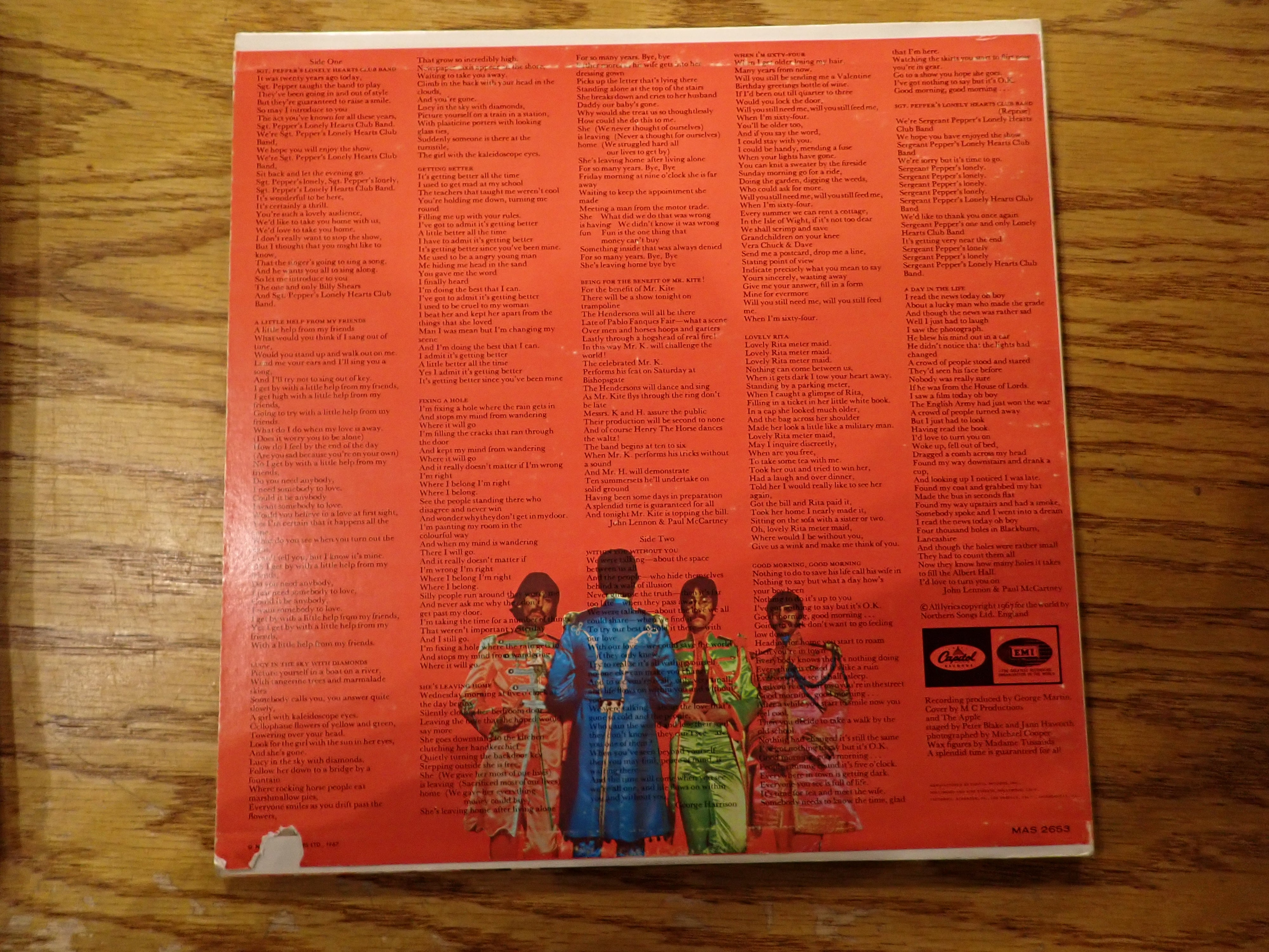 The Beatles - Sgt. Peppers Lonely Heart Club Band