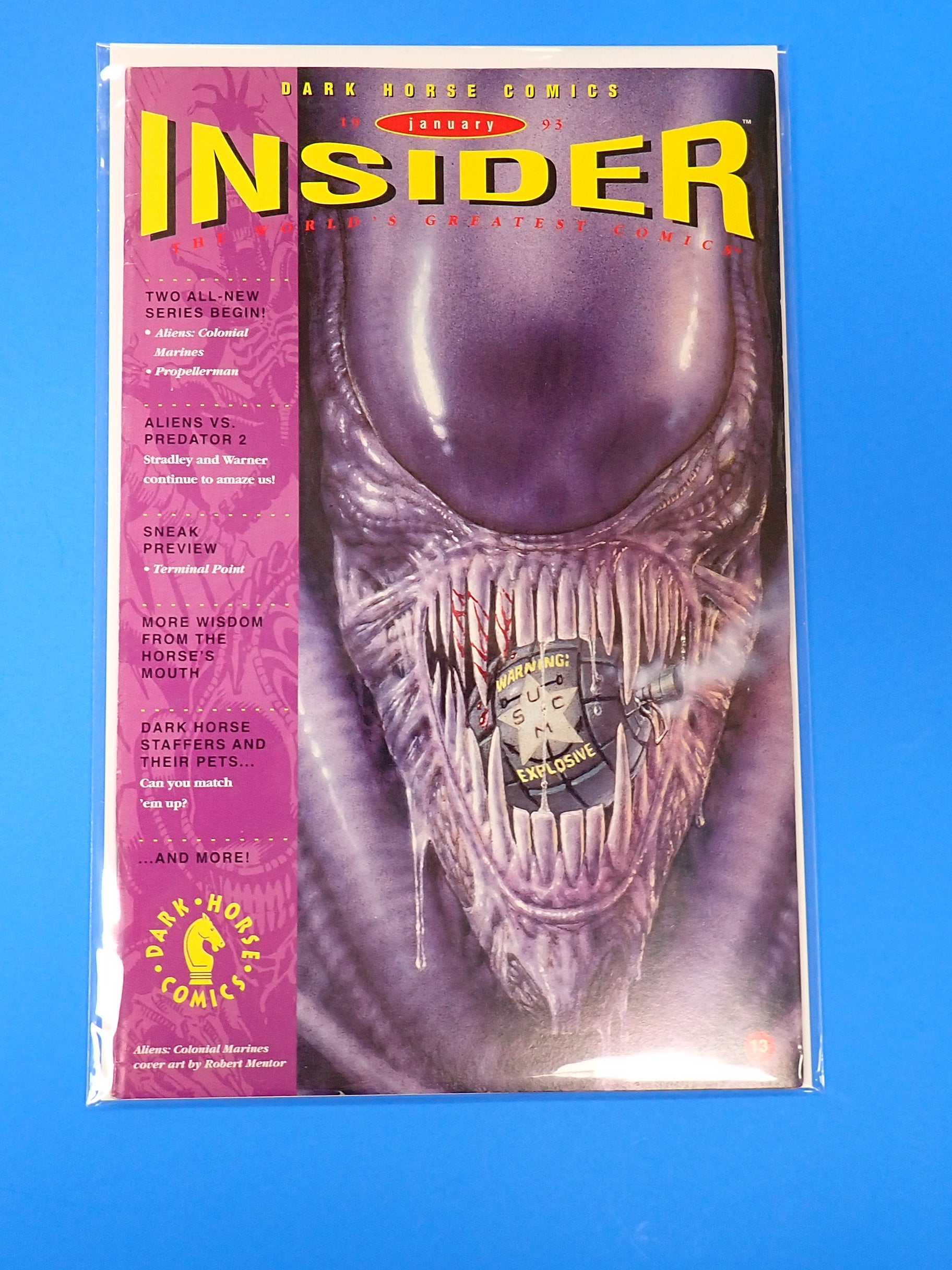 Dark Horse Insider 13 (January 1993) [Pre-Owned]