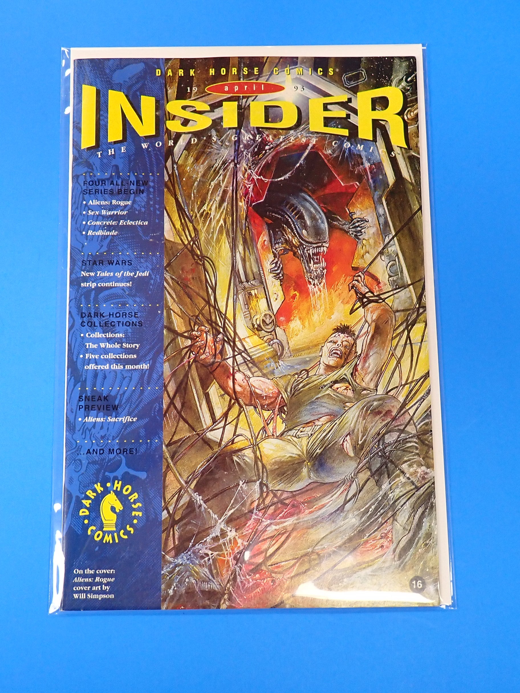 Dark Horse Insider 16 (April 1993) [Pre-Owned]