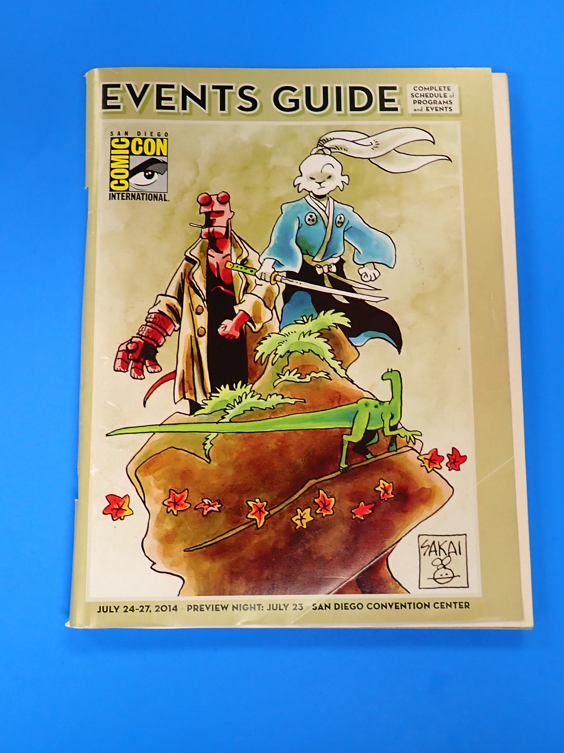 2014 San Diego Comic Con Events Guide [Pre-Owned]