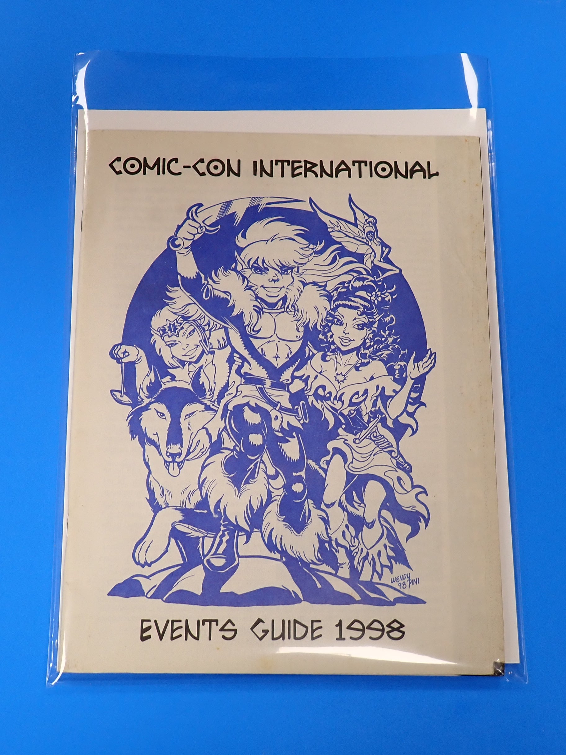 1998 San Diego Comic Con Events Guide [Pre-Owned]
