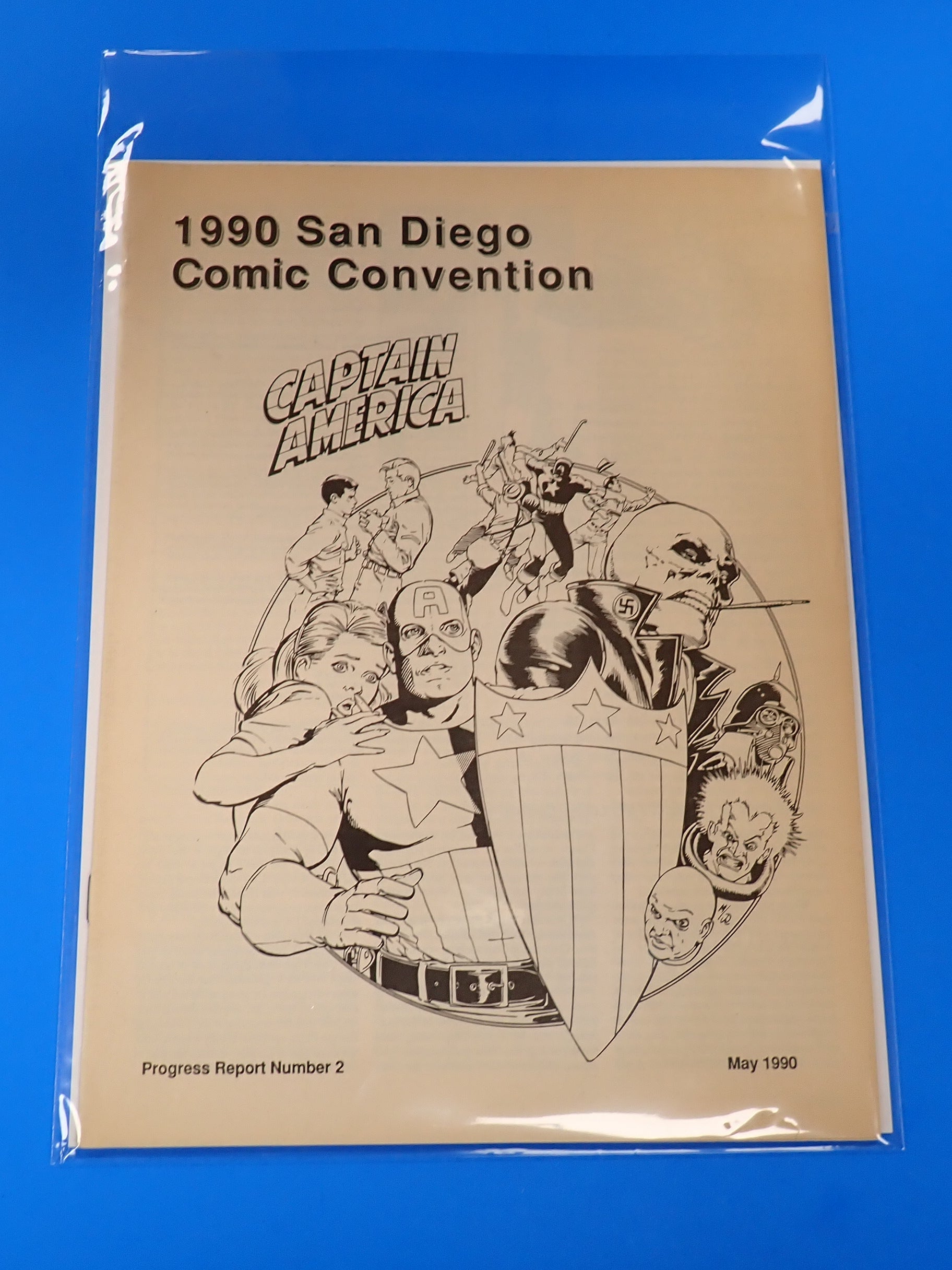 1990 San Diego Comic Con Progress Report 2 (May 1990) [Pre-Owned]