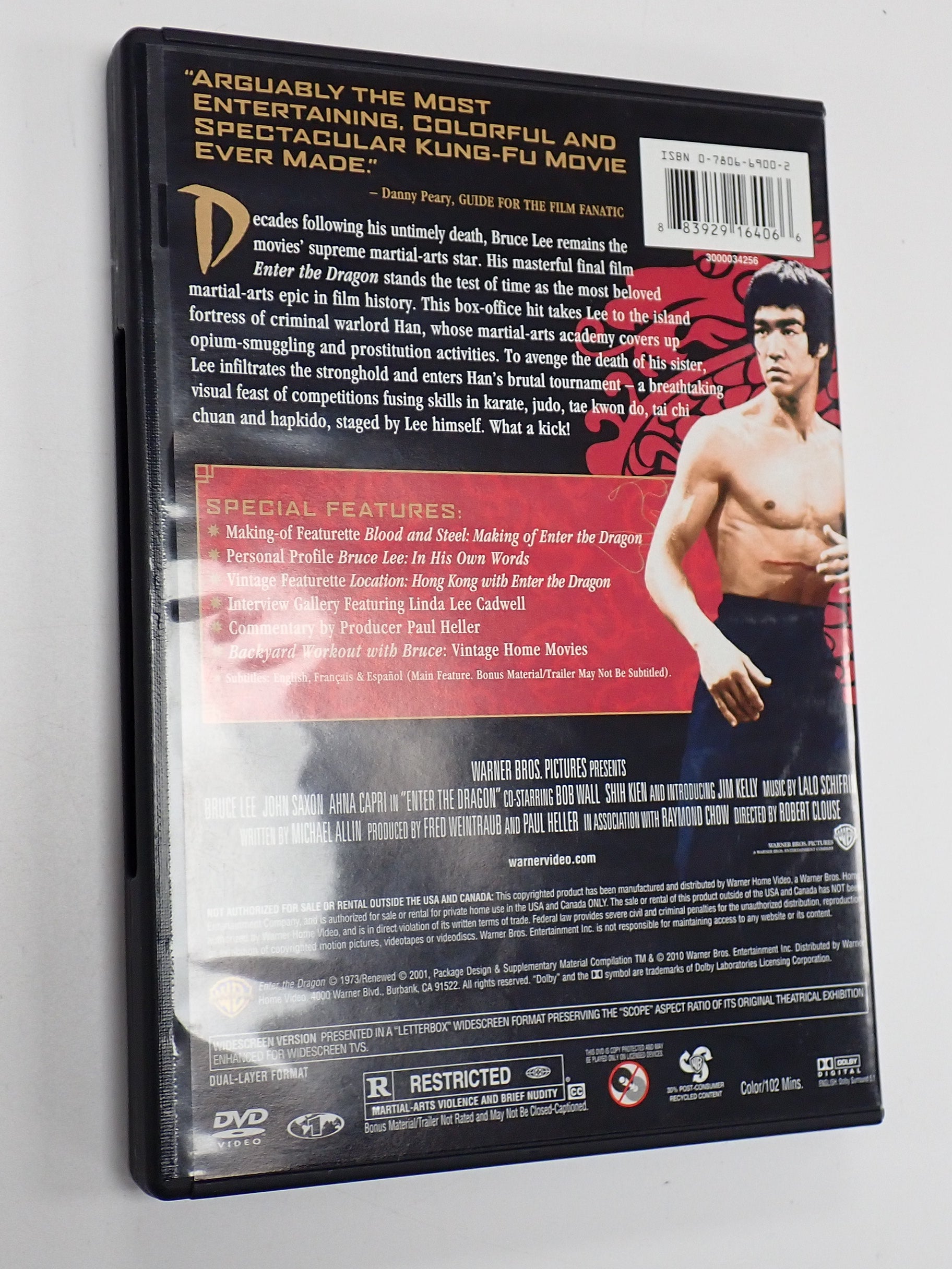 Bruce Lee: Enter the Dragon - DVD [Pre-Owned]