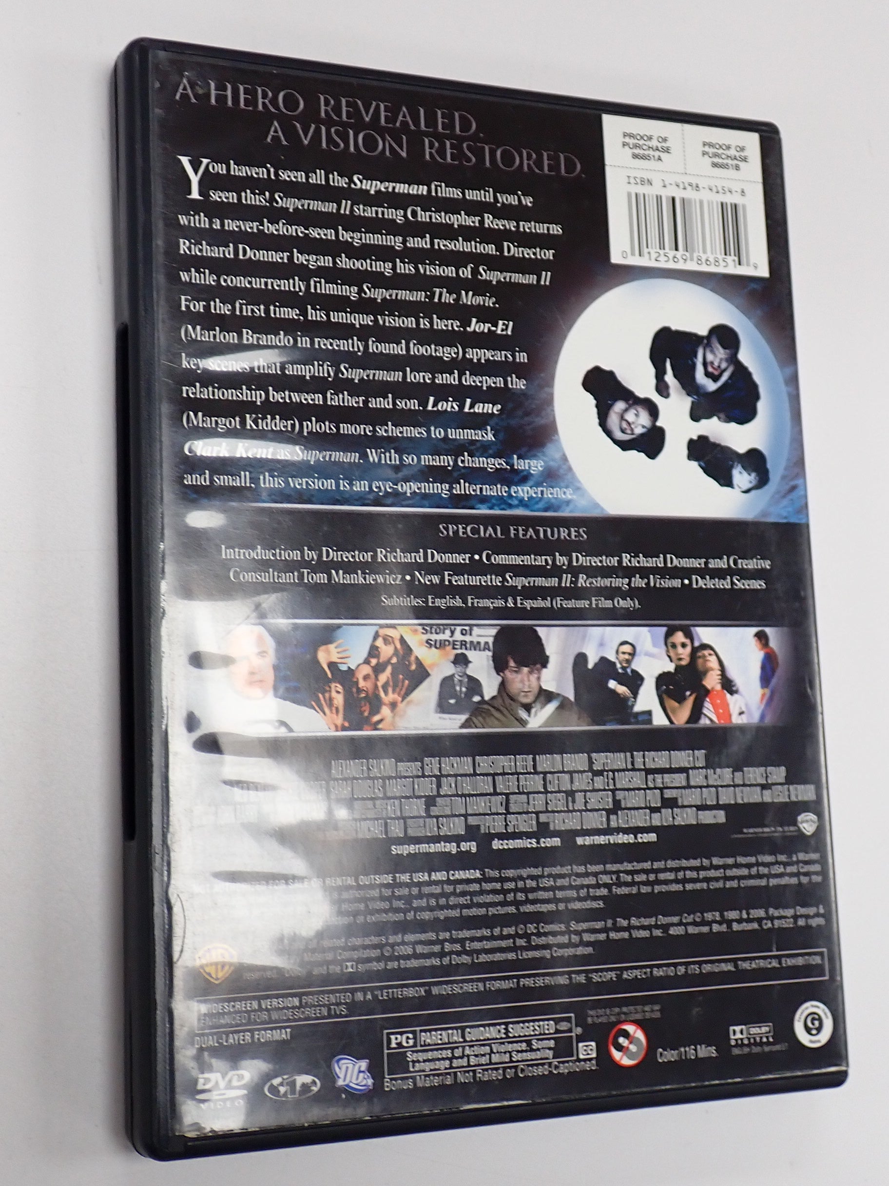 Superman II (The Richard Donner Cut) - DVD [Pre-Owned]