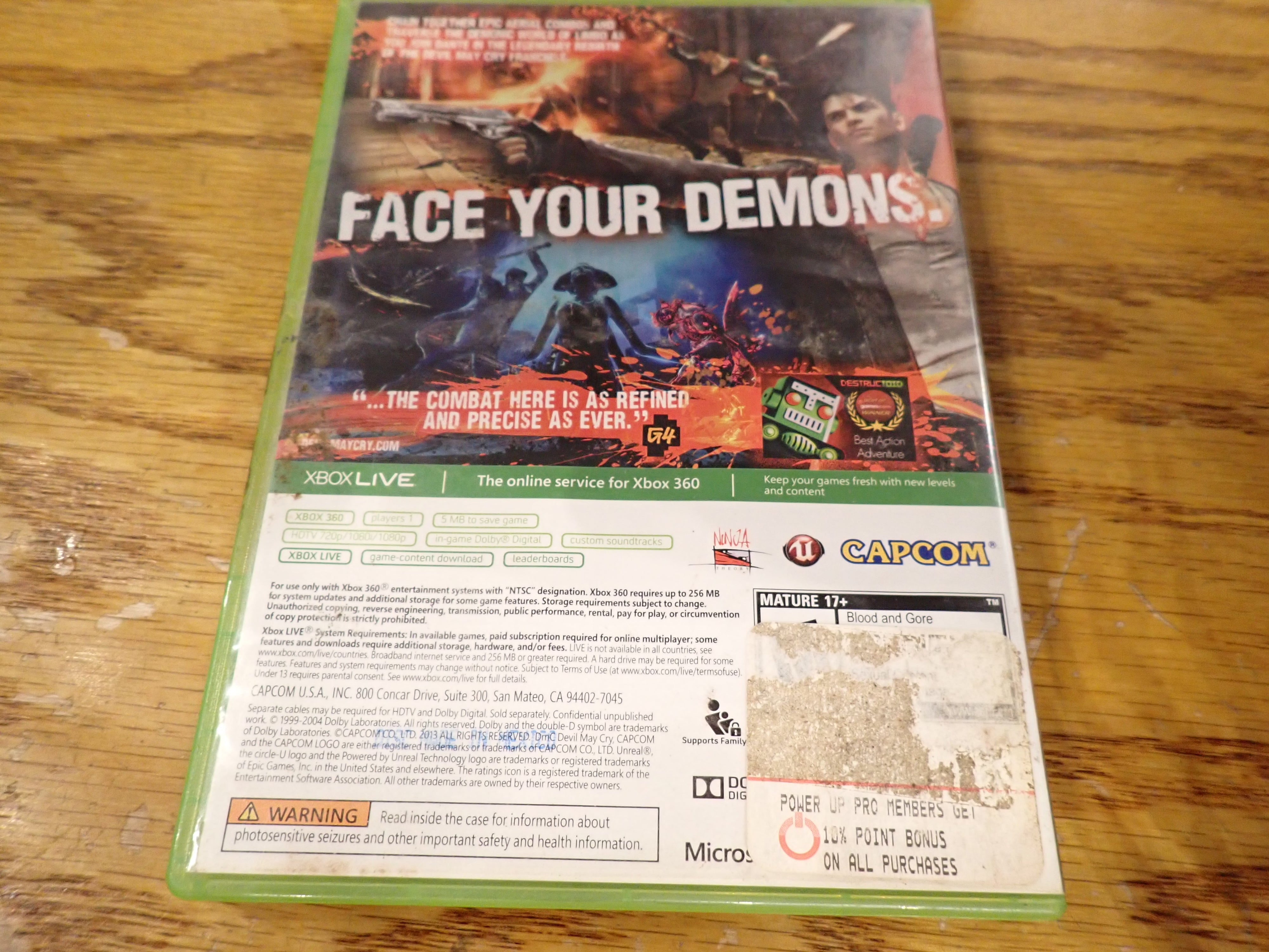 DMC: Devil May Cry - X360