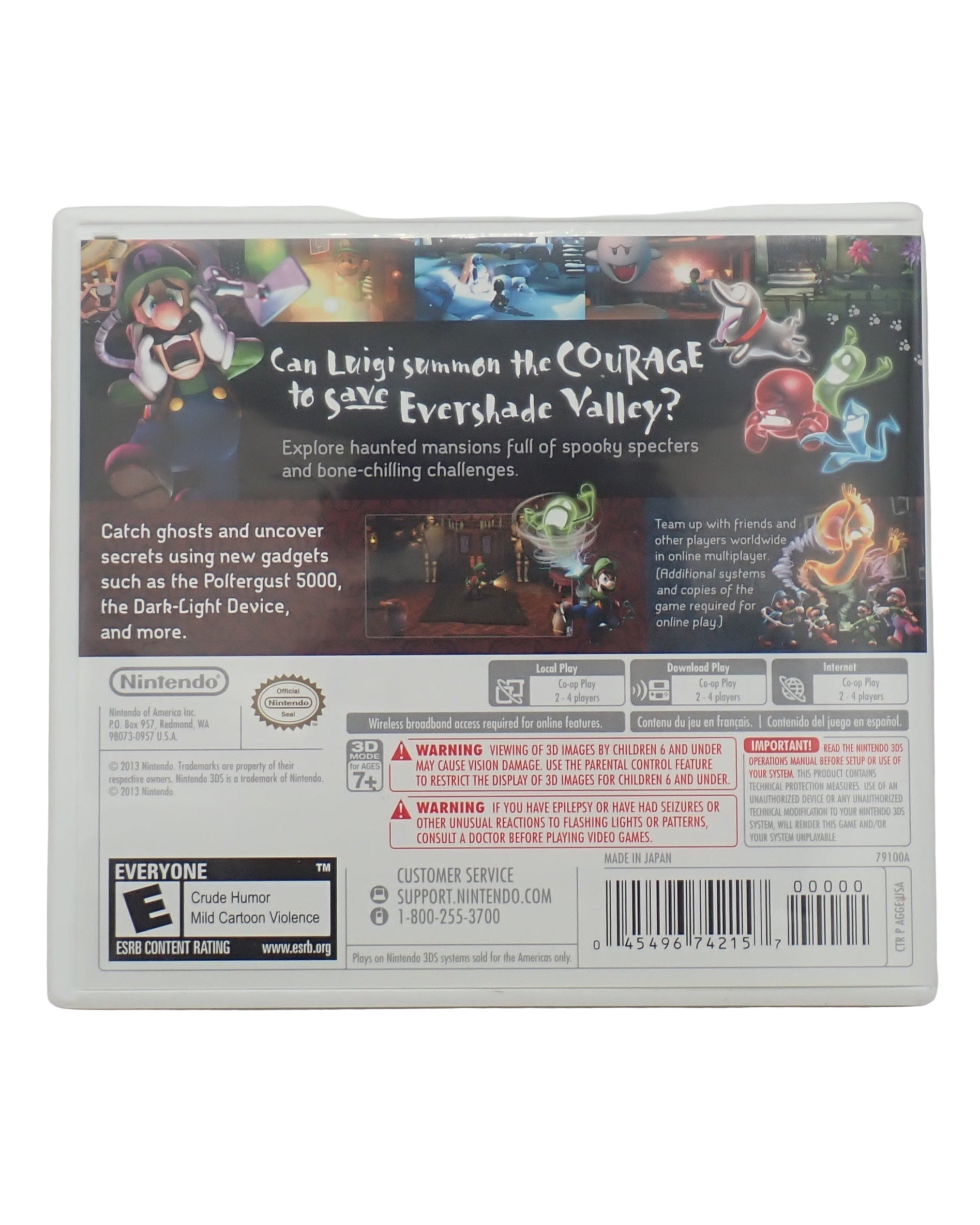 Luigi's Mansion: Dark Moon - 3DS