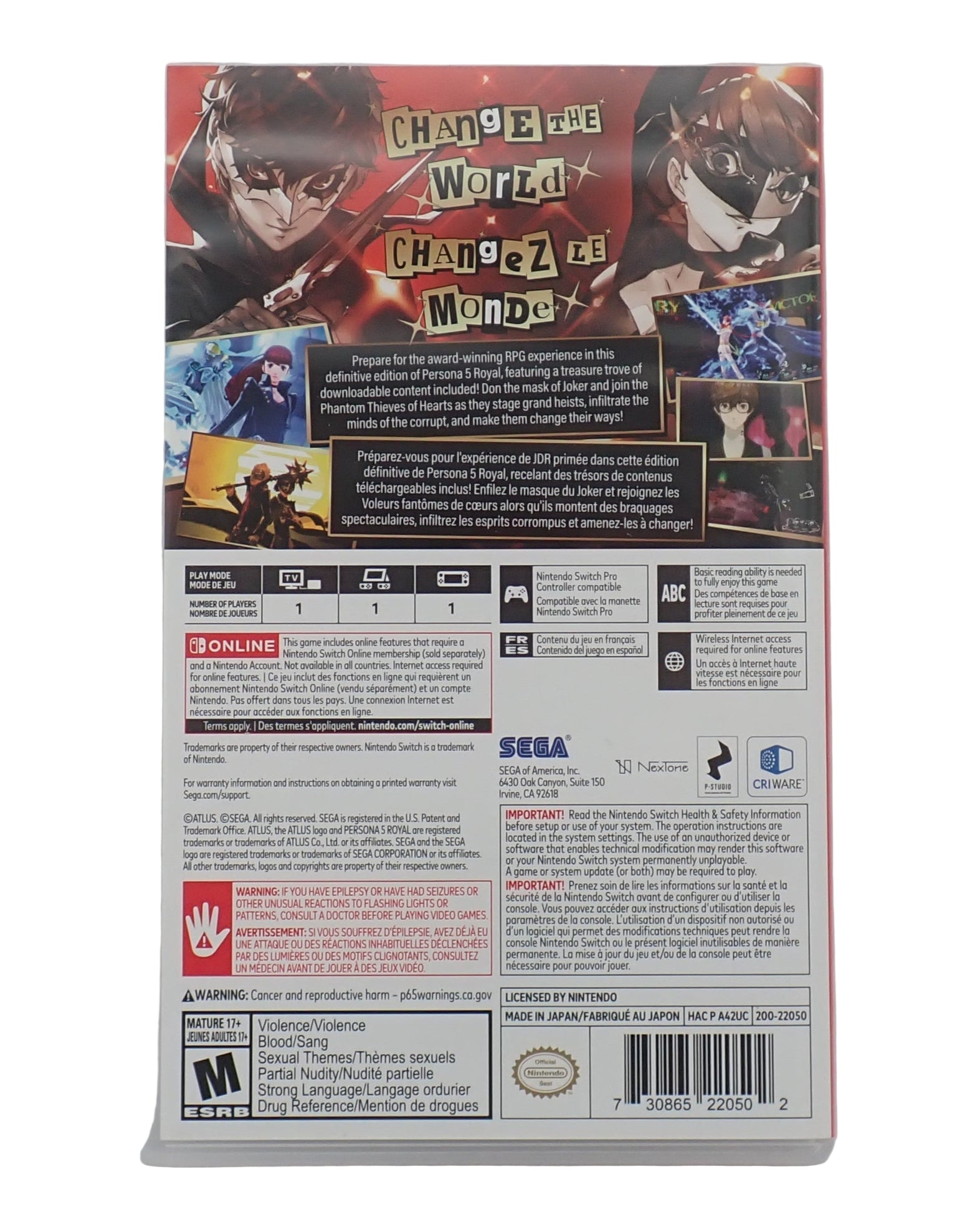 Persona 5 Royal - Switch