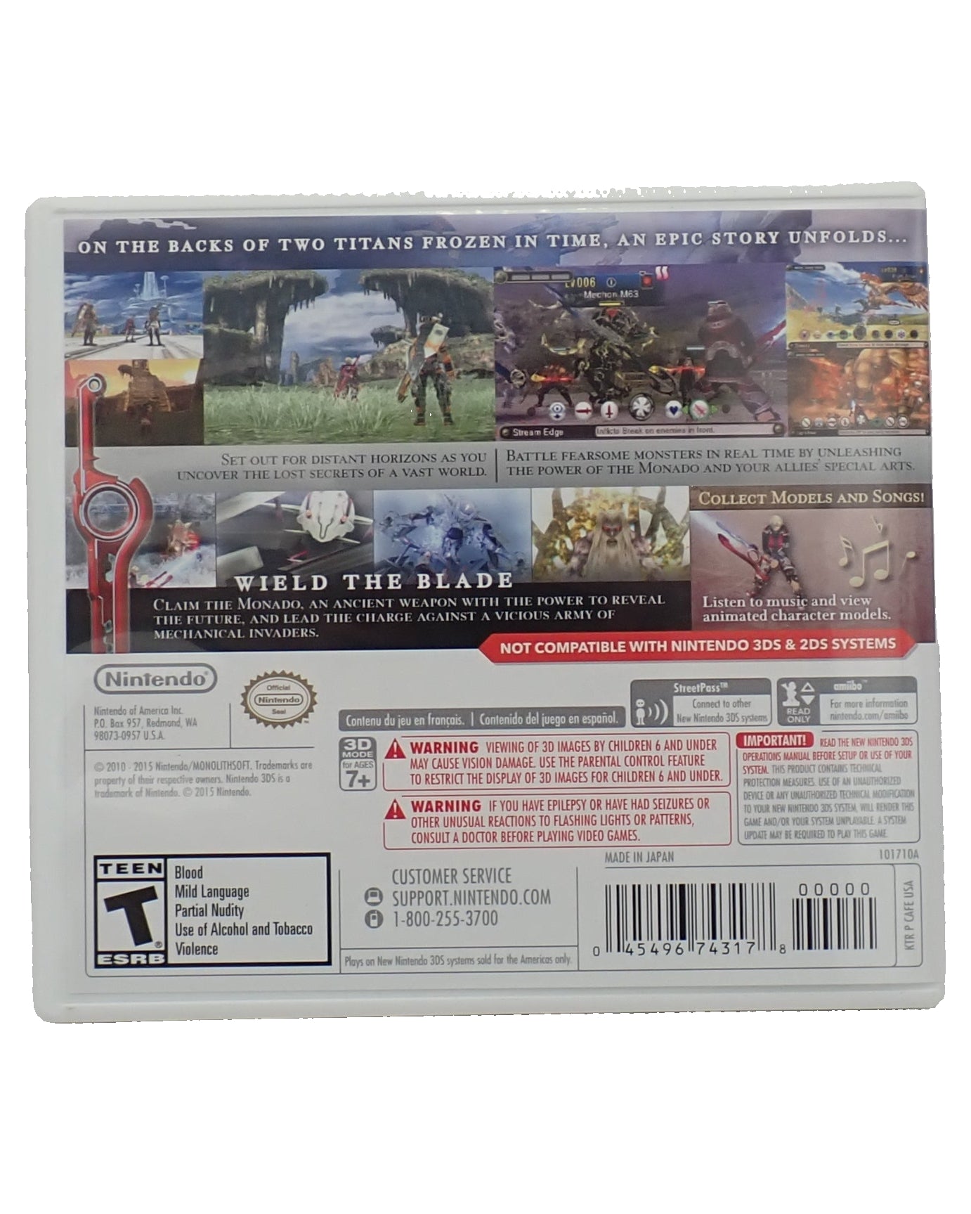 Xenoblade Chronicles 3D - 3DS