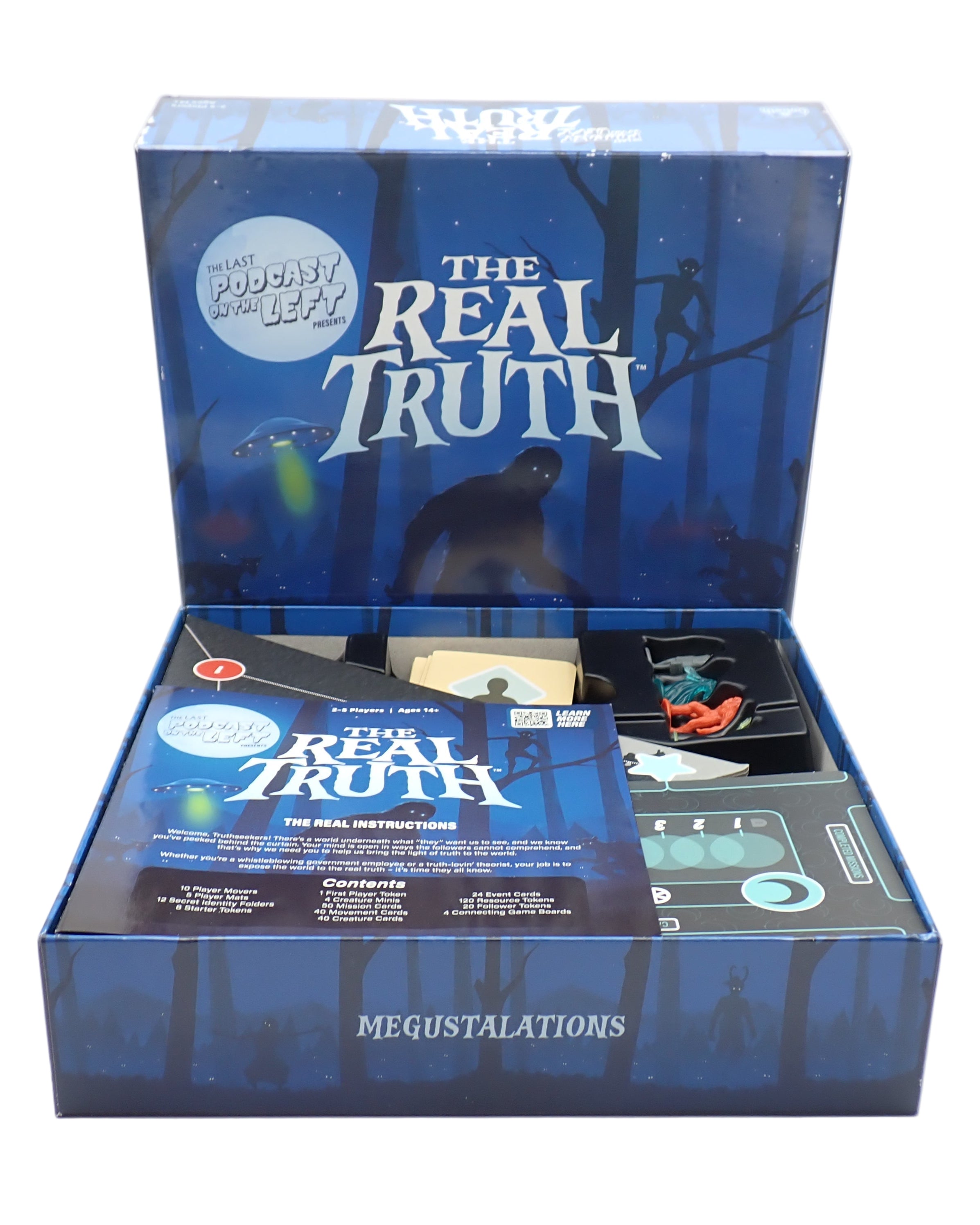 The Real Truth Board Game from The Last Podcast on the Left