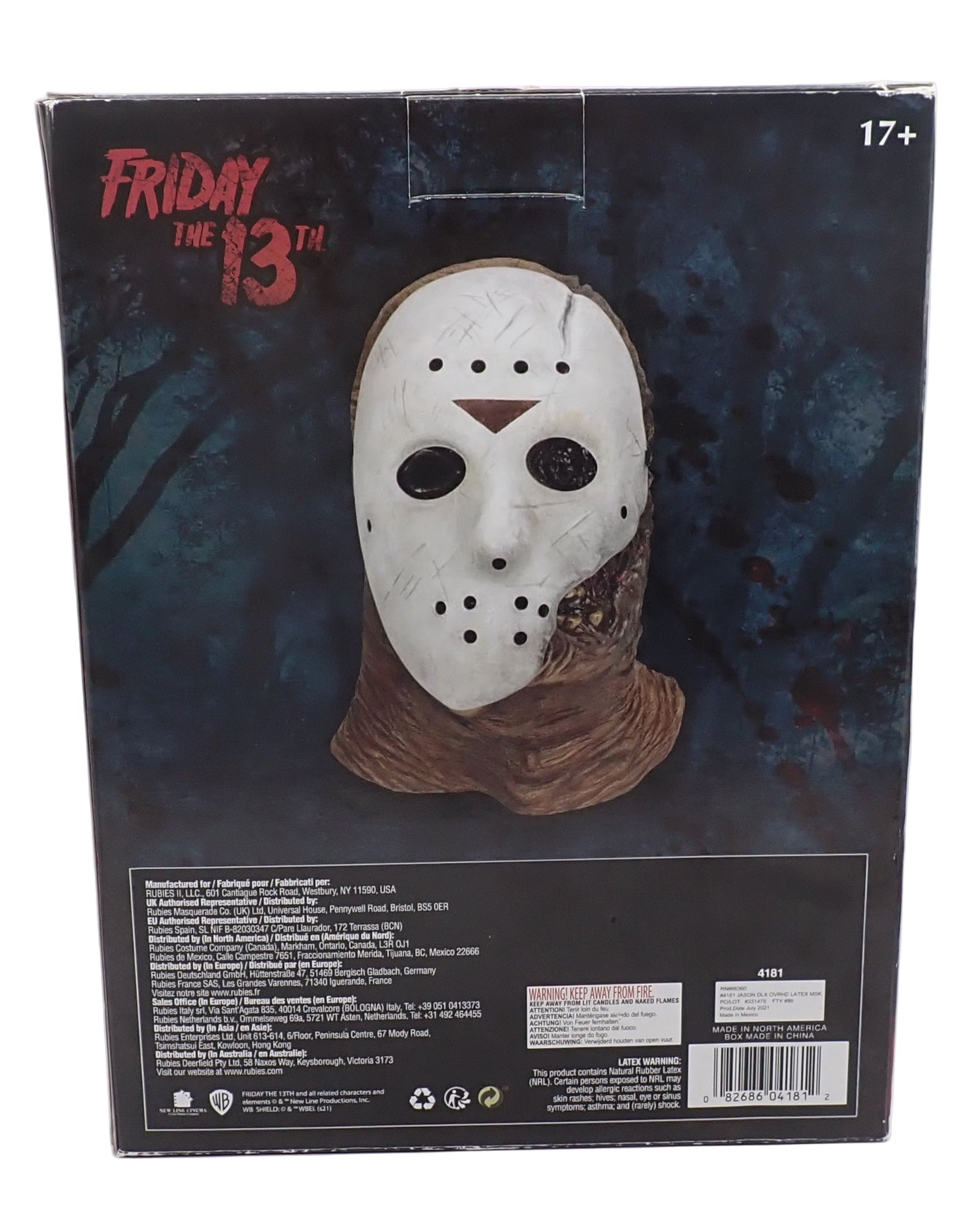 Jason Voorhees Deluxe Mask