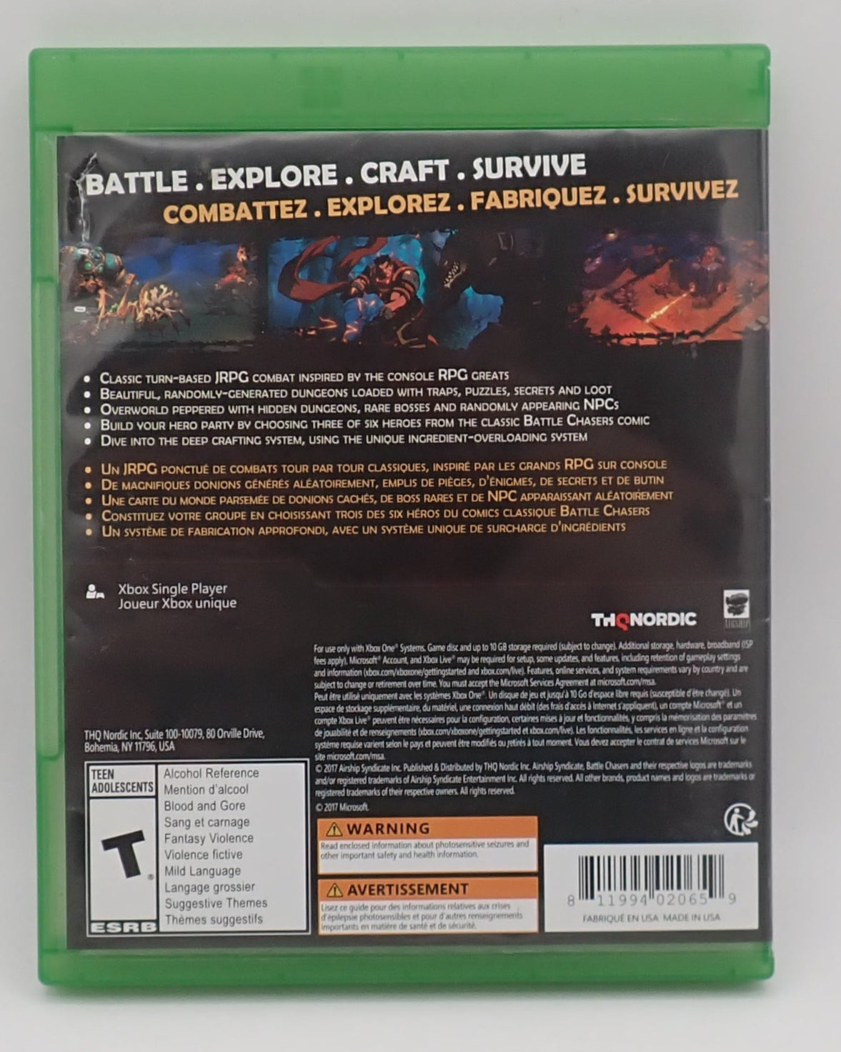 Battlechaser: Nightwar - Xbox One