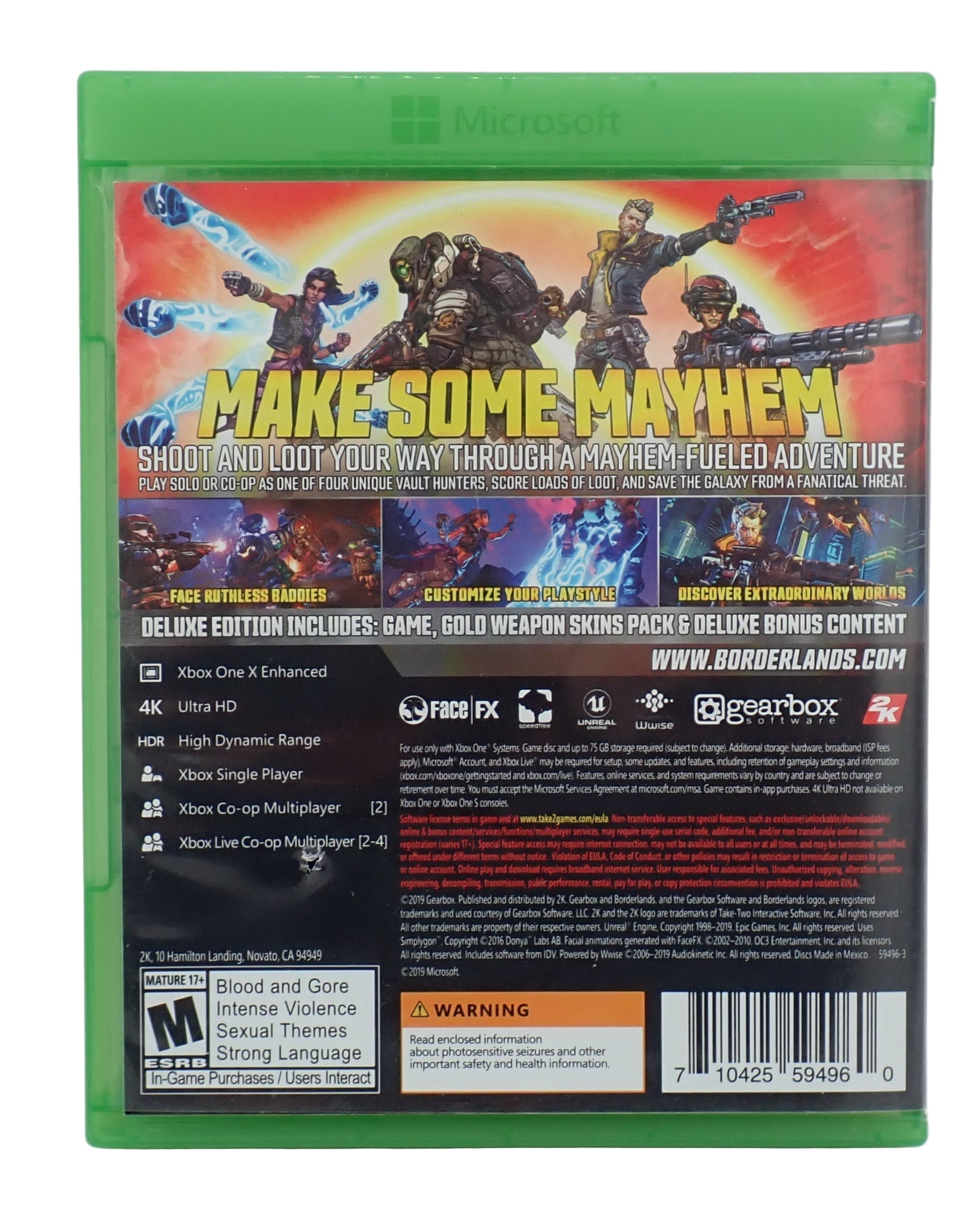 Borderlands 3 Deluxe Edition - Xbox One