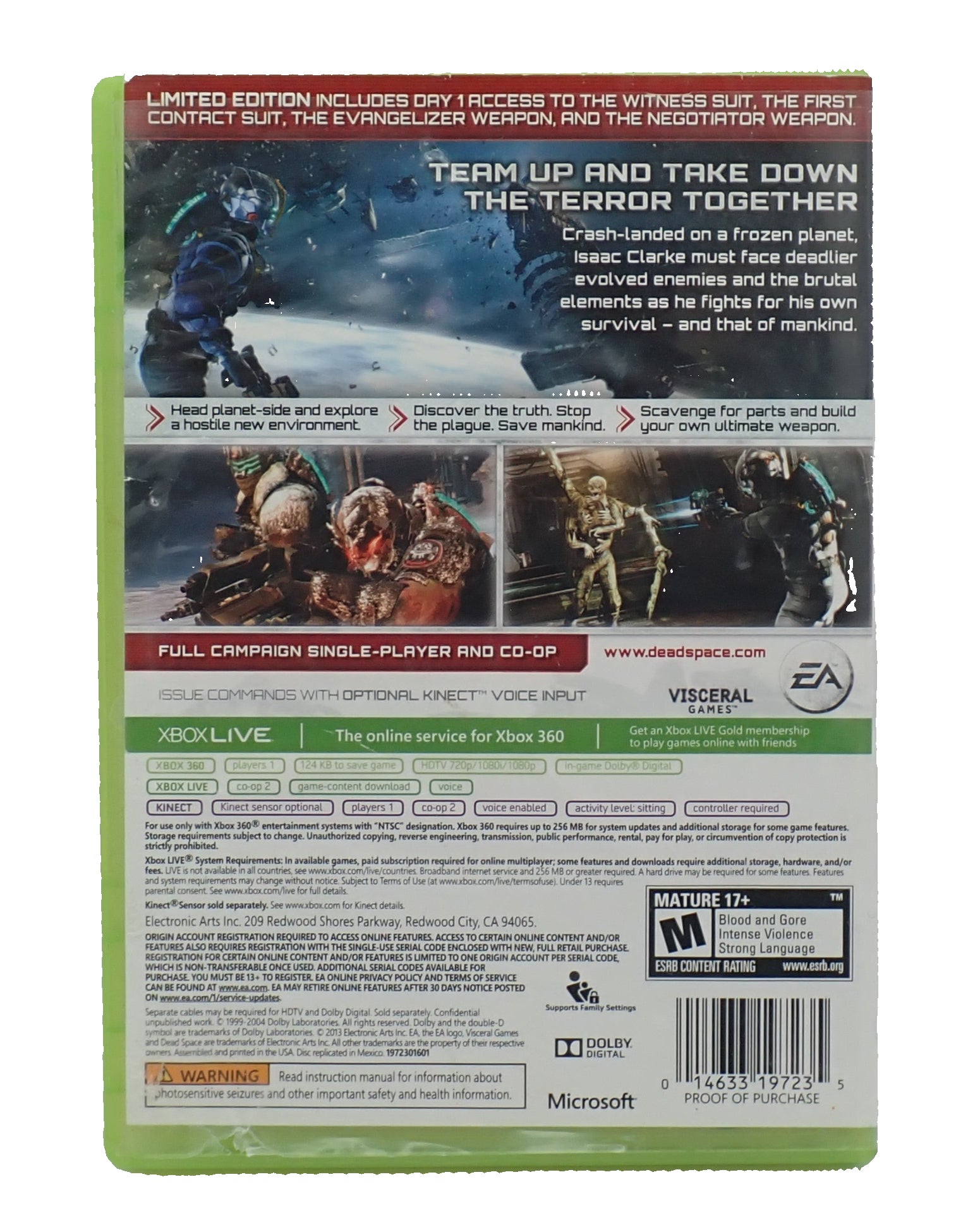 Dead Space 3 Limited Edition - Xbox 360
