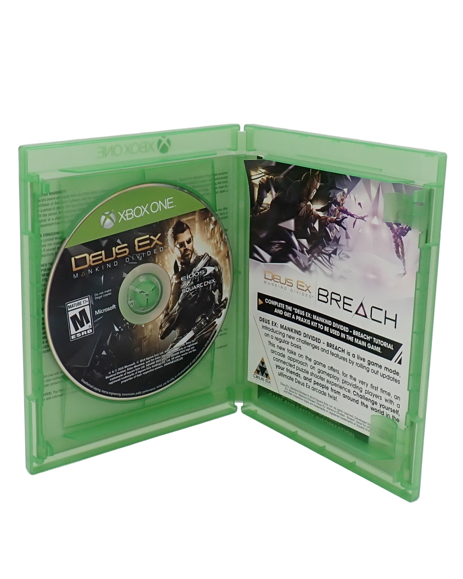 Deus Ex Mankind Divided Day One Edition - Xbox One