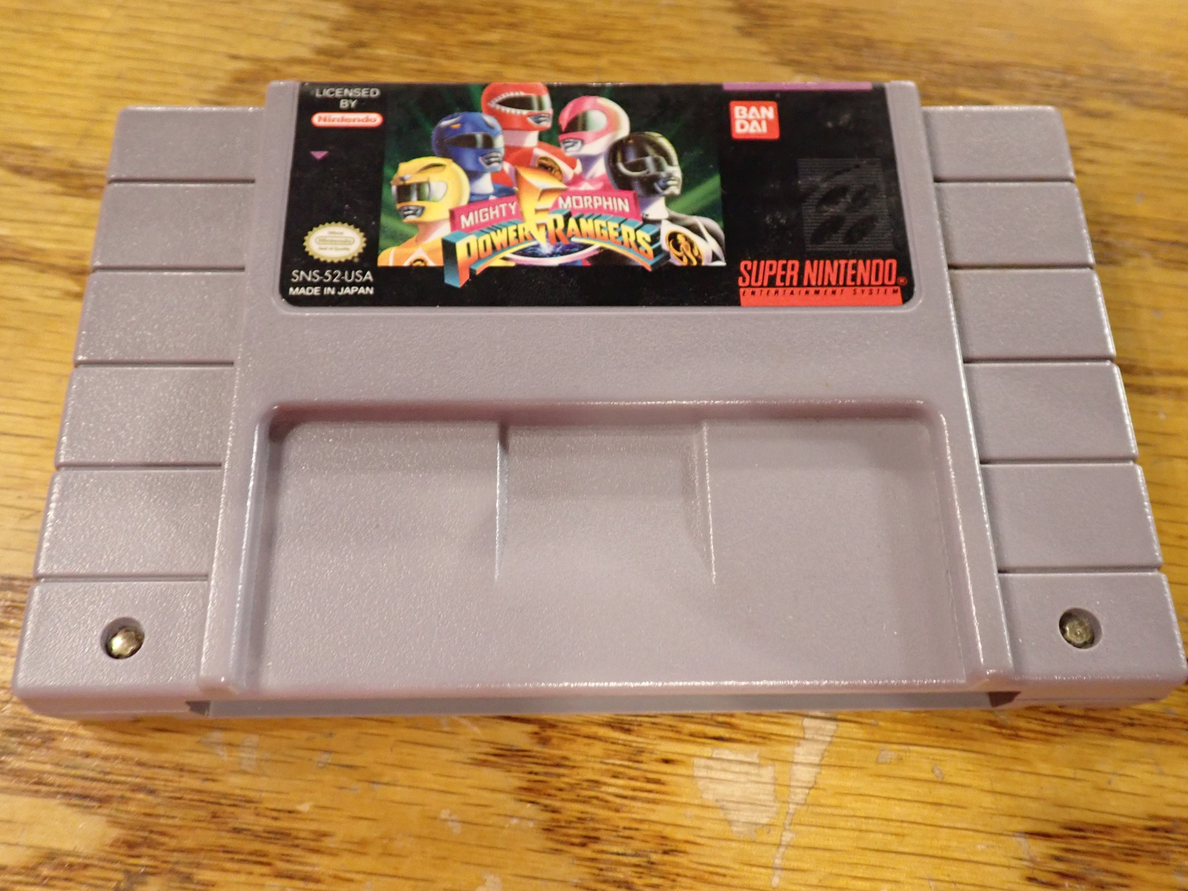 Mighty Morphin Power Rangers - SNES