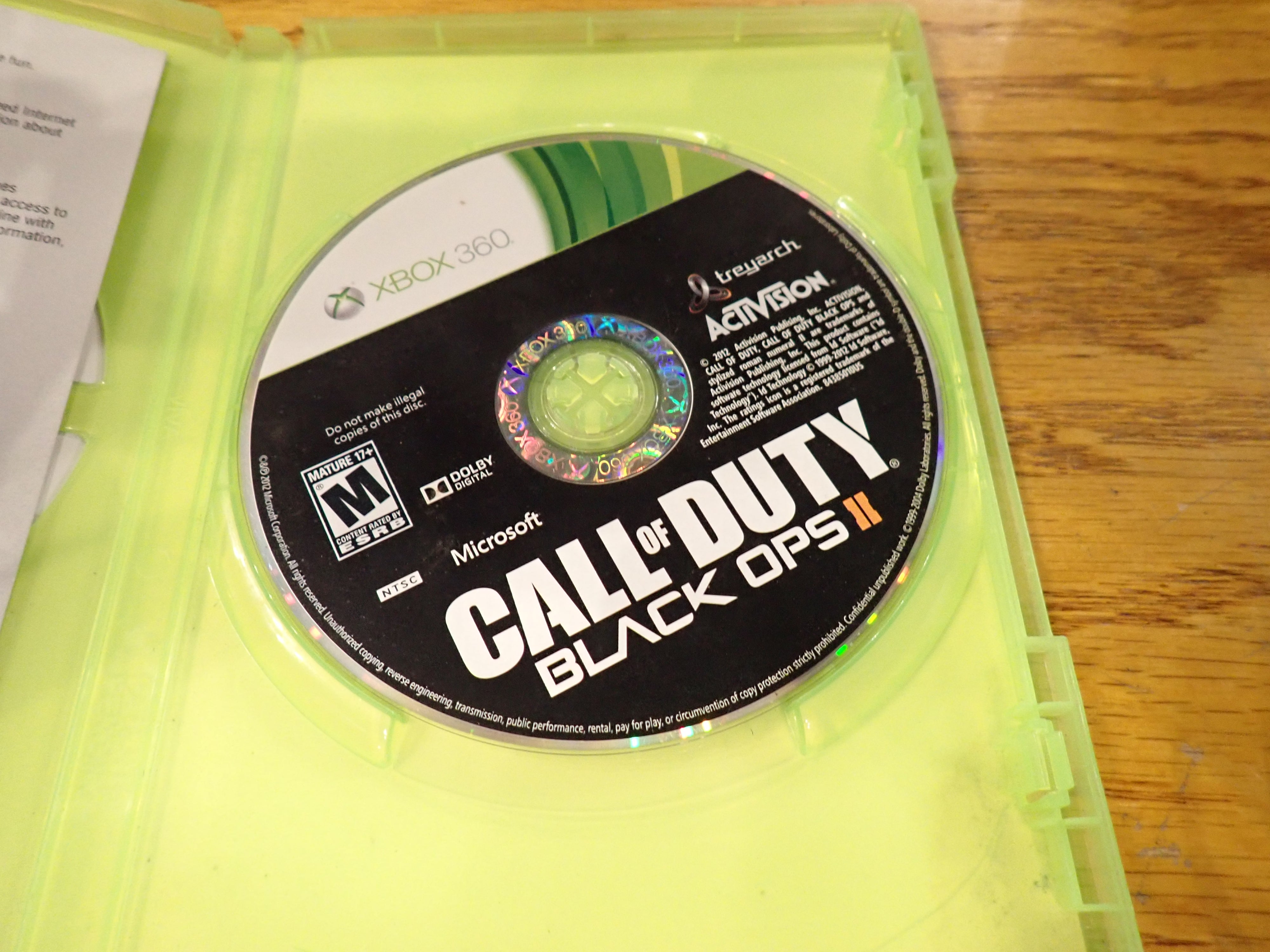 Call of Duty Black Ops II - X360