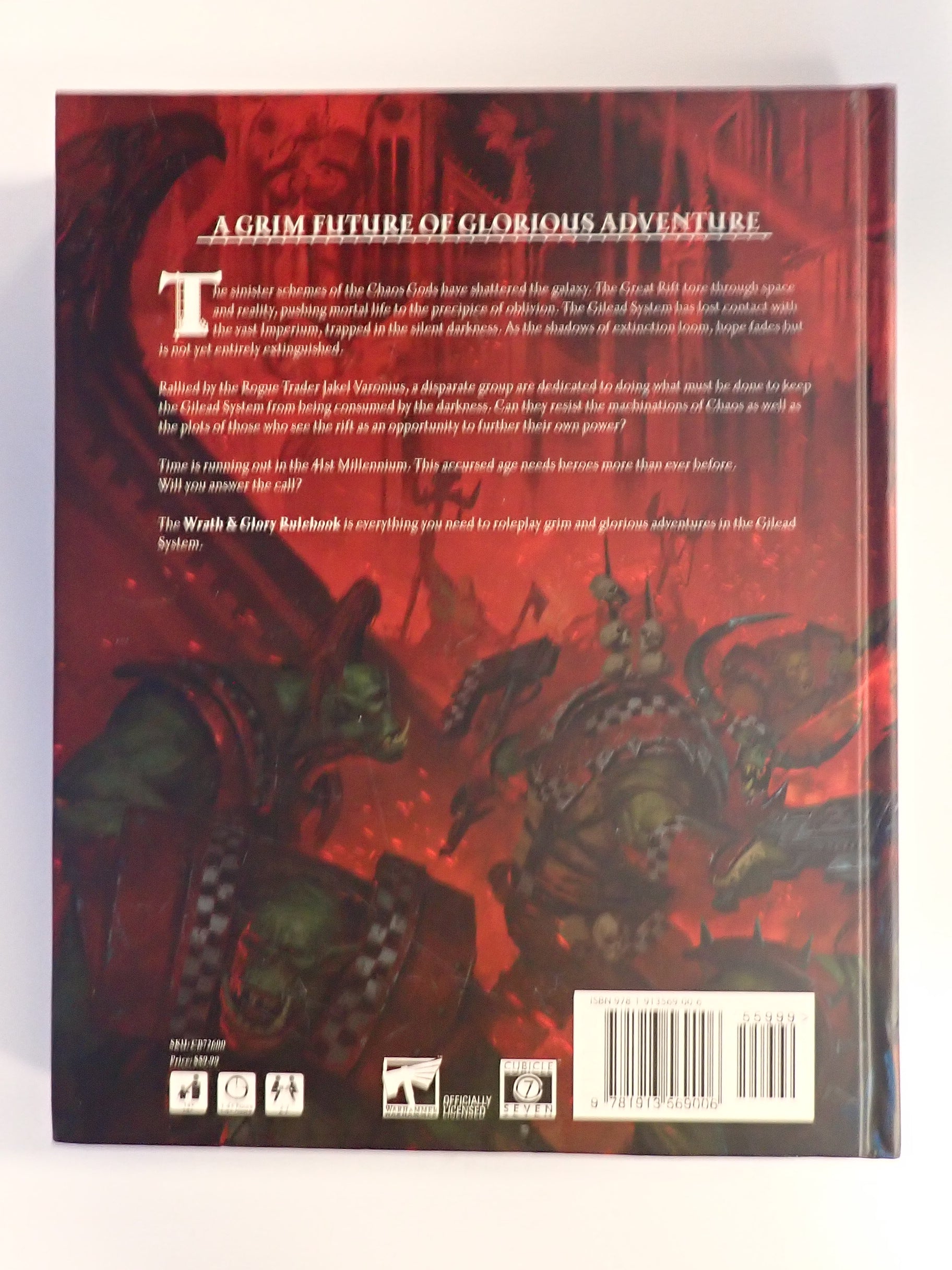 Warhammer 40000 - Wrath & Glory Core Rulebook [Pre-Owned]