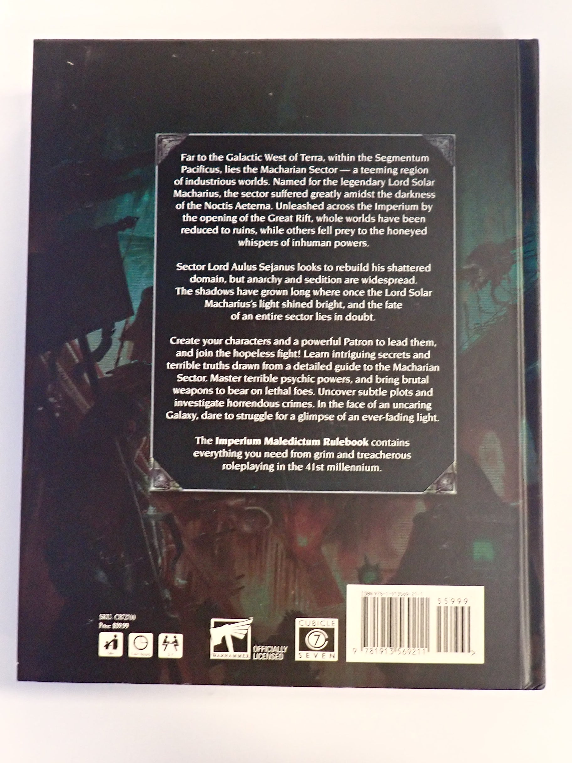 Warhammer 40K: Imperium Maledictum Core Rulebook [Pre-Owned]