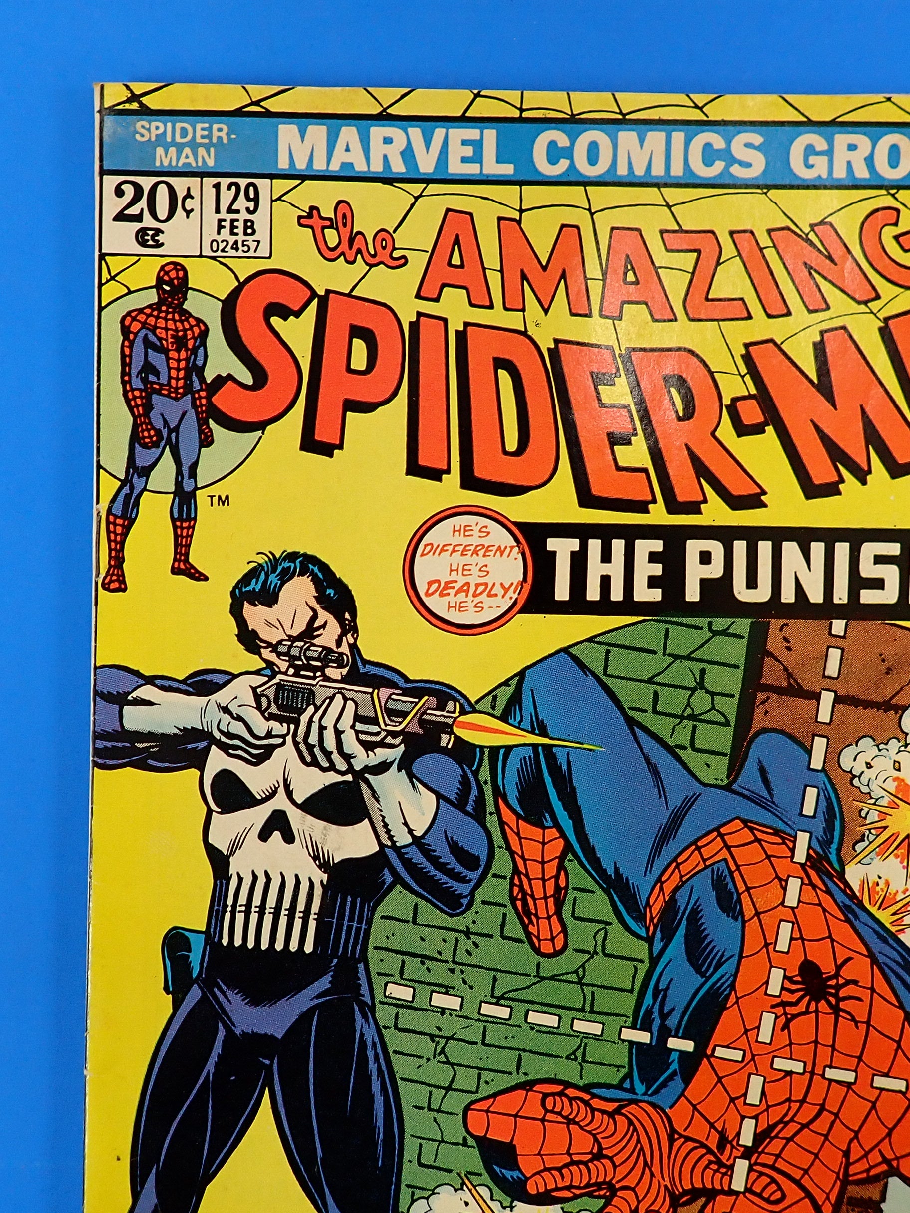 Amazing Spider-Man #129 (1974) - FN (6.5) - 1st Appearance of the Punisher