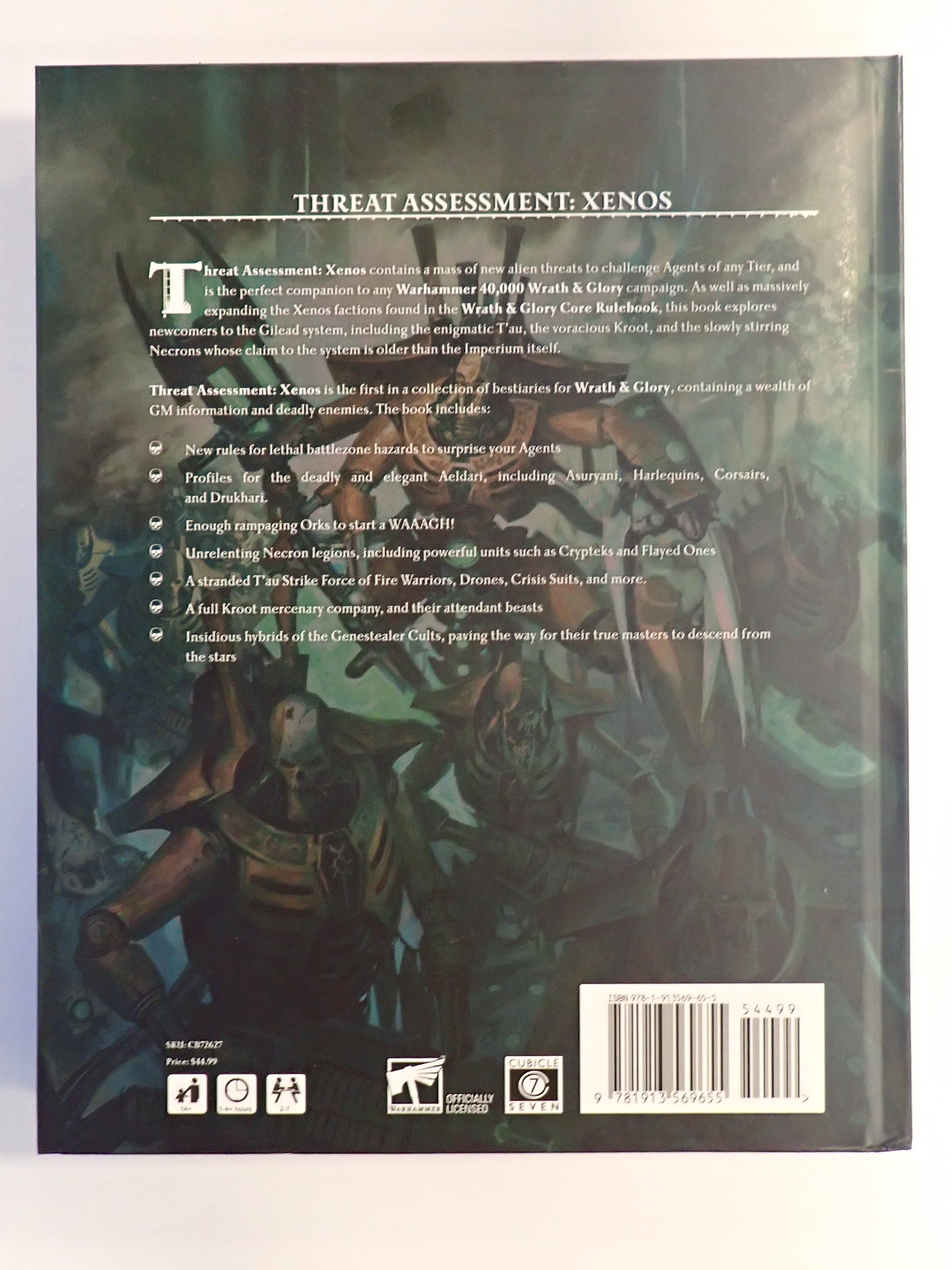 Warhammer 40000 - Wrath and glory Threat Assessment: Xenos [Pre-Owned]