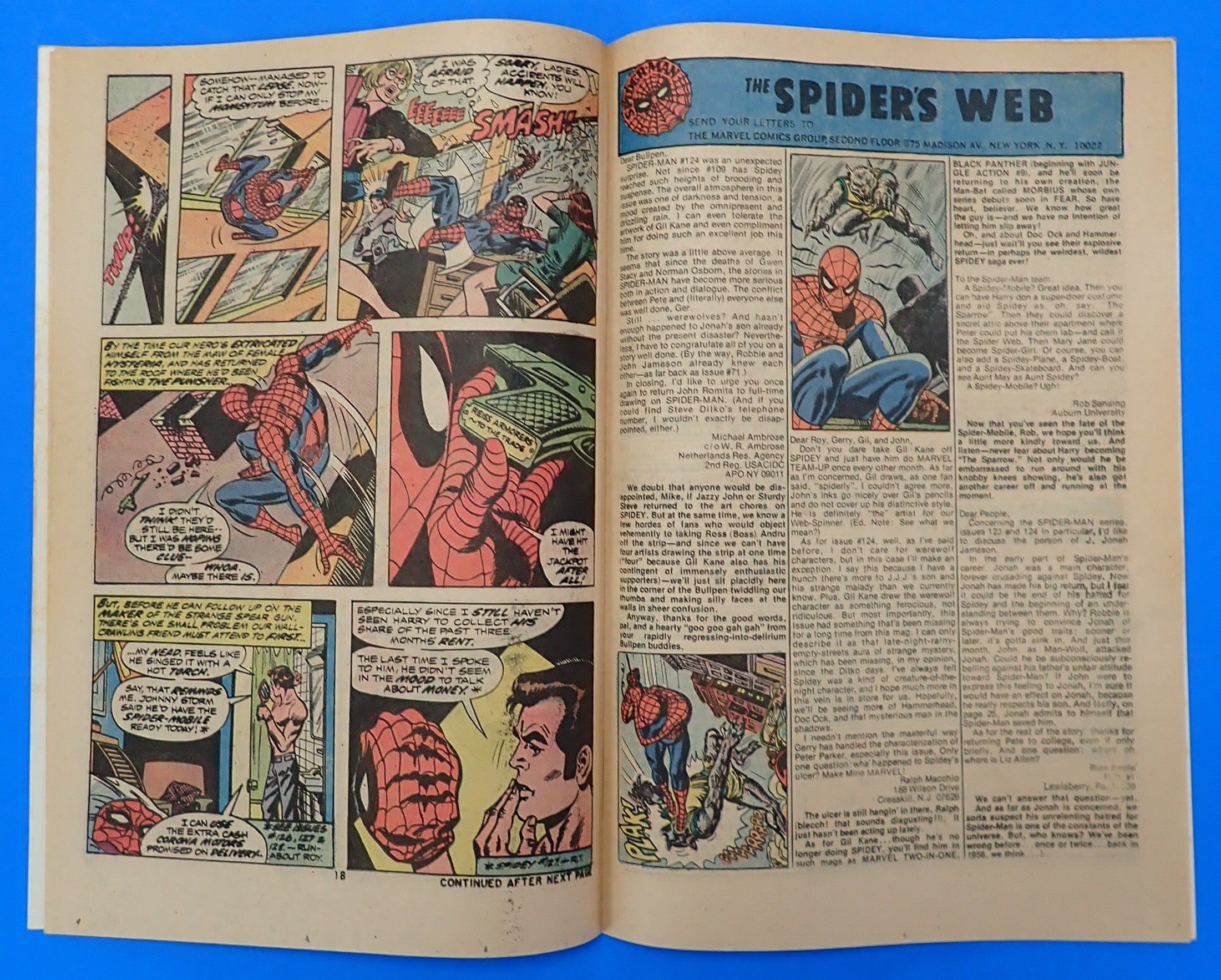 Amazing Spider-Man #129 (1974) - FN (6.5) - 1st Appearance of the Punisher
