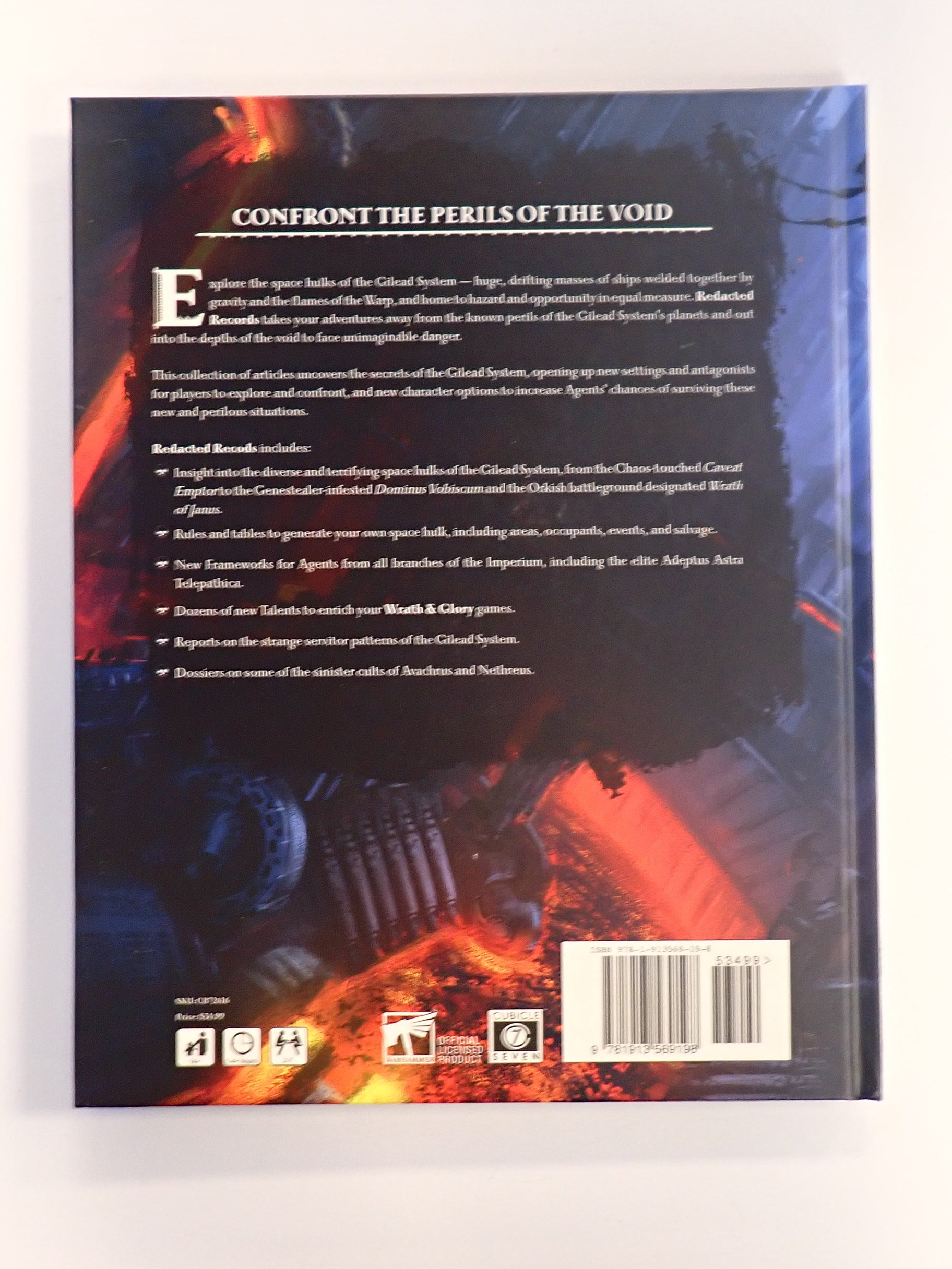 Warhammer 40000 - Wrath and Glory Redacted Records [Pre-Owned]