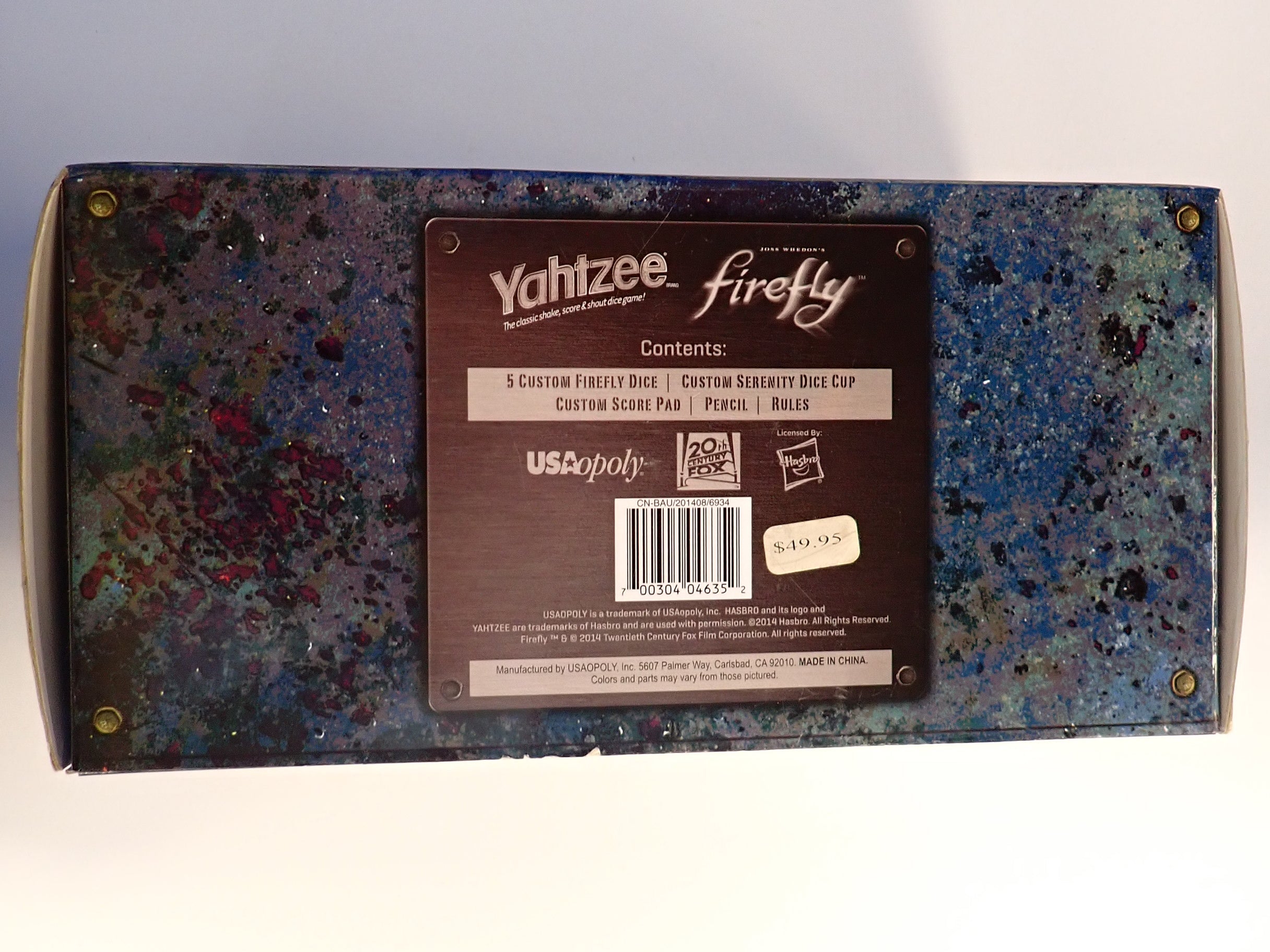 Firefly Serenity Yahtzee [Pre-Owned]