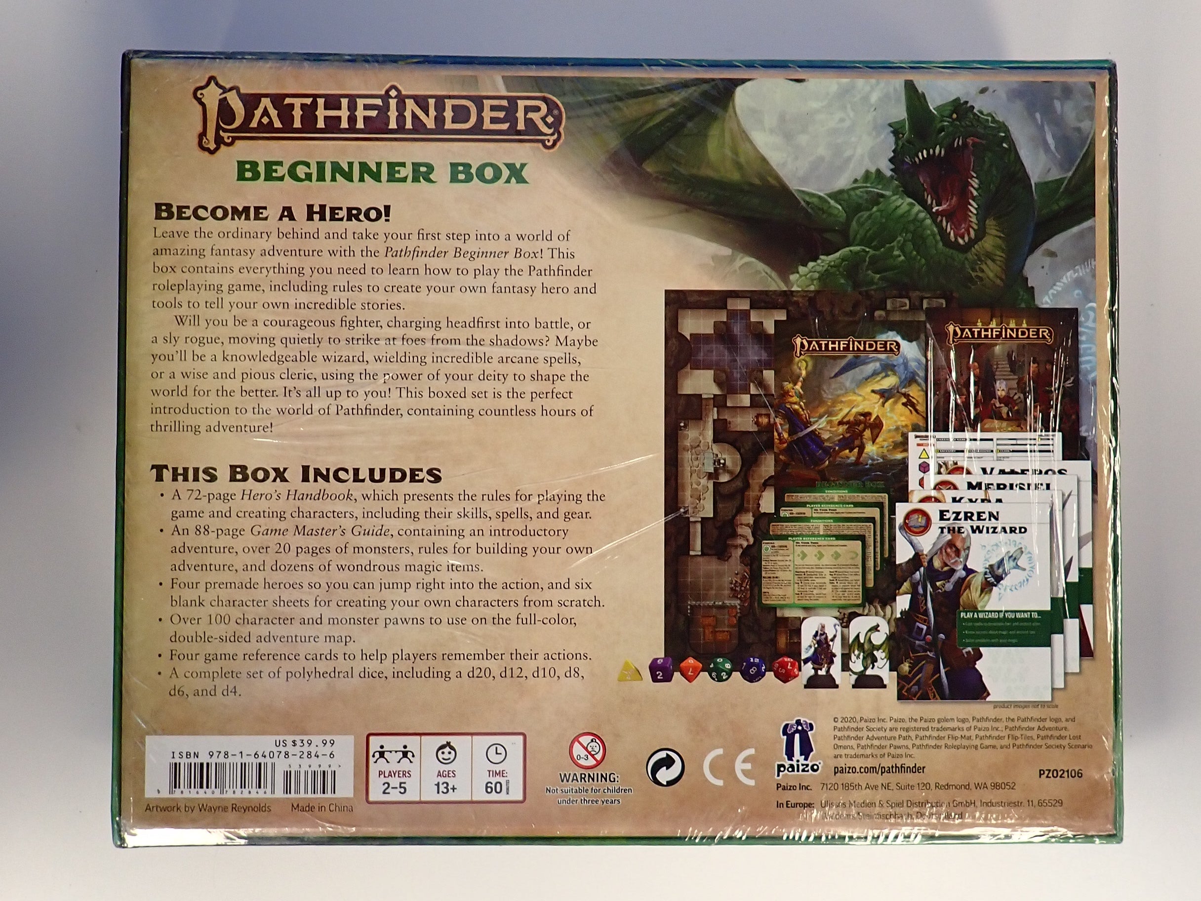 Pathfinder Beginner's Box - 2nd Edition (Pre-Owned)