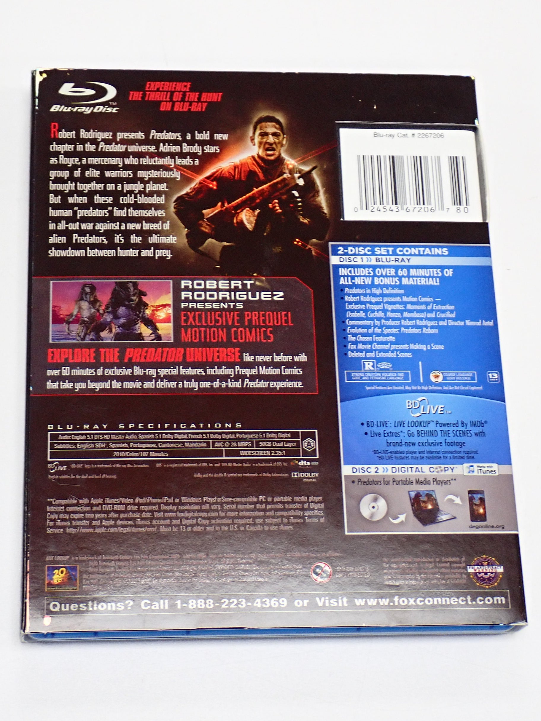 Predators - Blu-Ray [Pre-Owned]