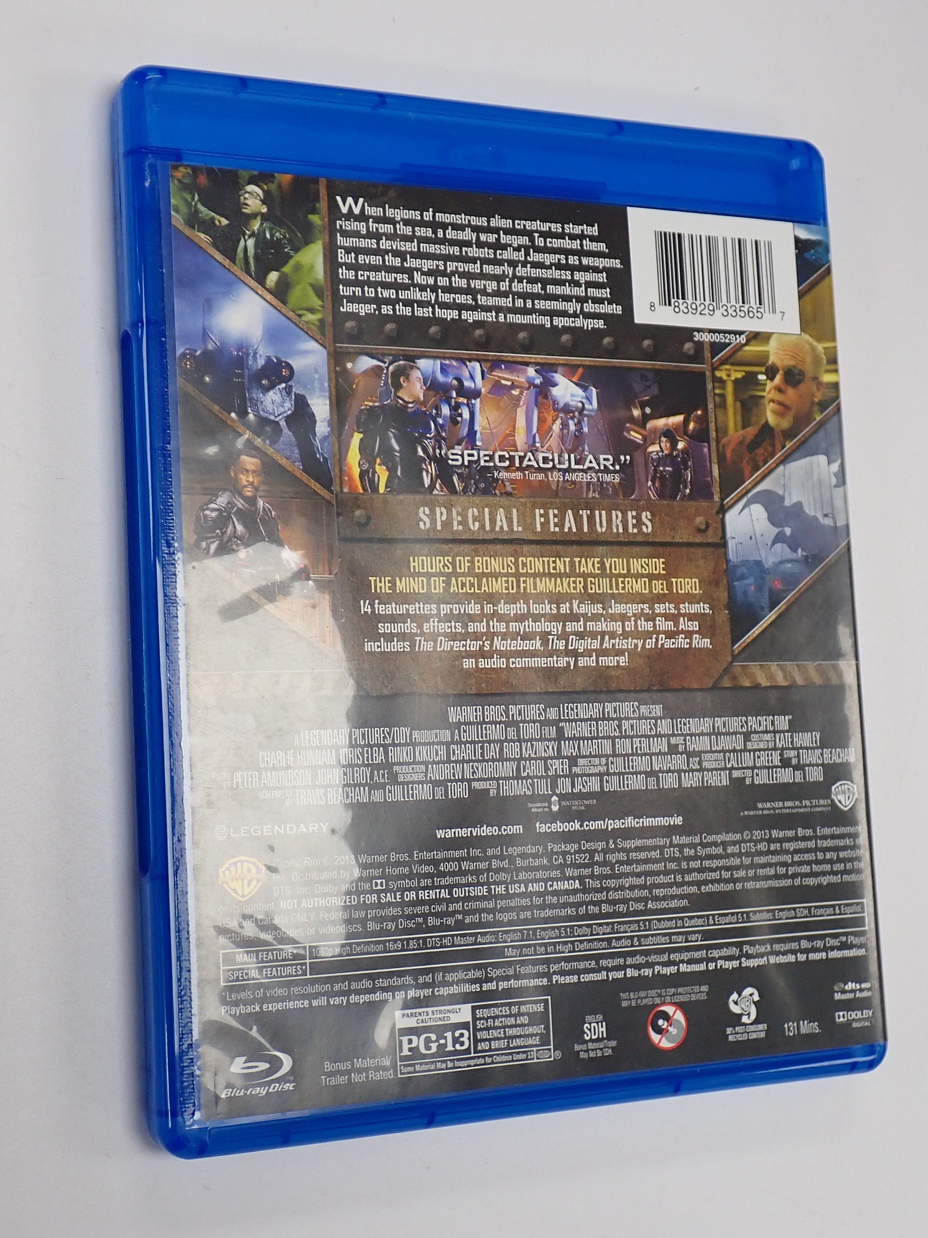Pacific Rim - Blu-Ray [Pre-Owned]