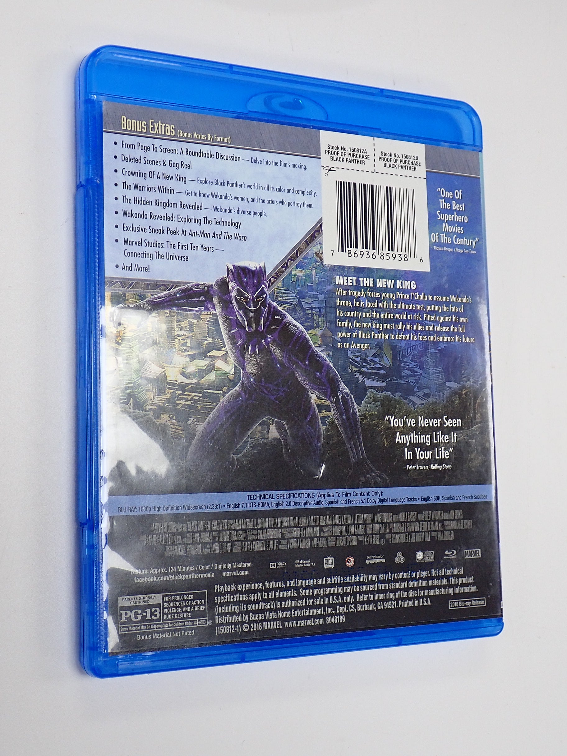 Black Panther - Blu-Ray [Pre-Owned]