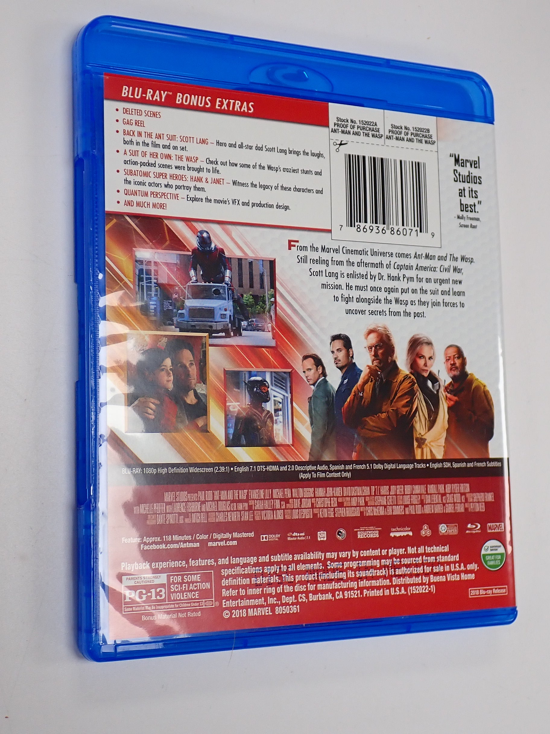 Ant-Man and the Wasp - Blu-Ray [Pre-Owned]