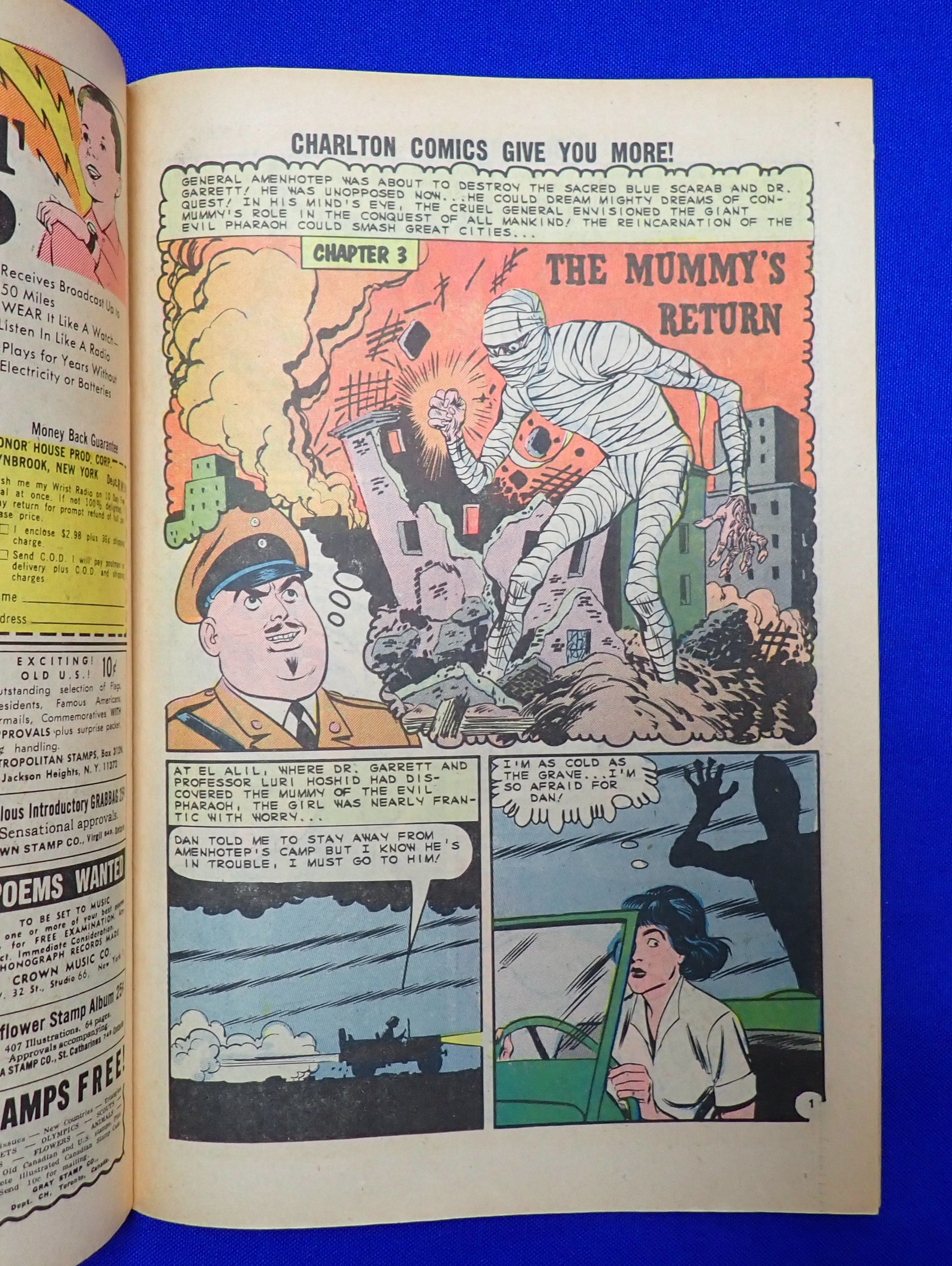 Blue Beetle #1 (1964) - FN- (5.5) - 1st Silver Age Blue Beetle