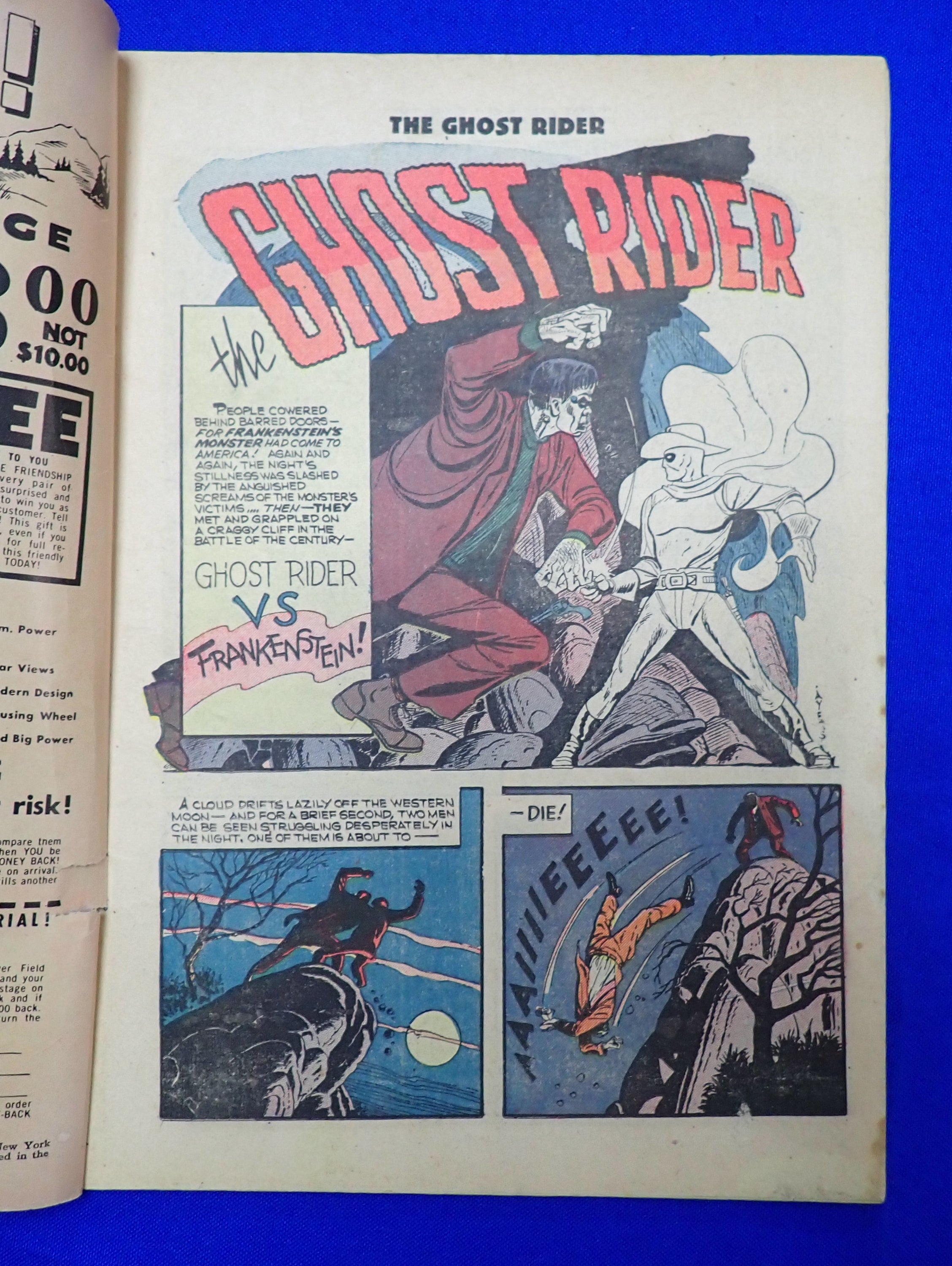 The Ghost Rider #10 (1952) - VG (4.0) - Magazine Enterprises