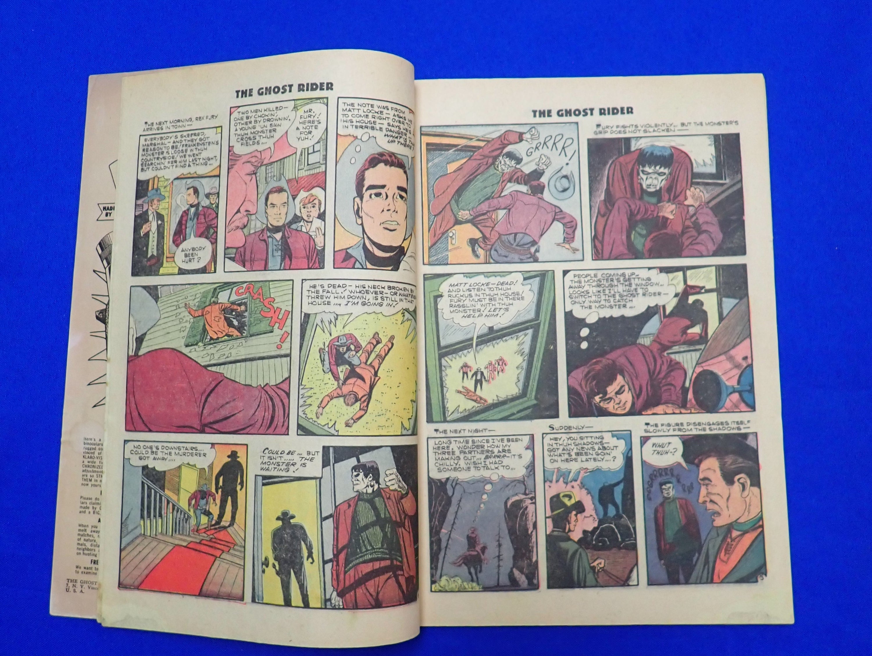 The Ghost Rider #10 (1952) - VG (4.0) - Magazine Enterprises