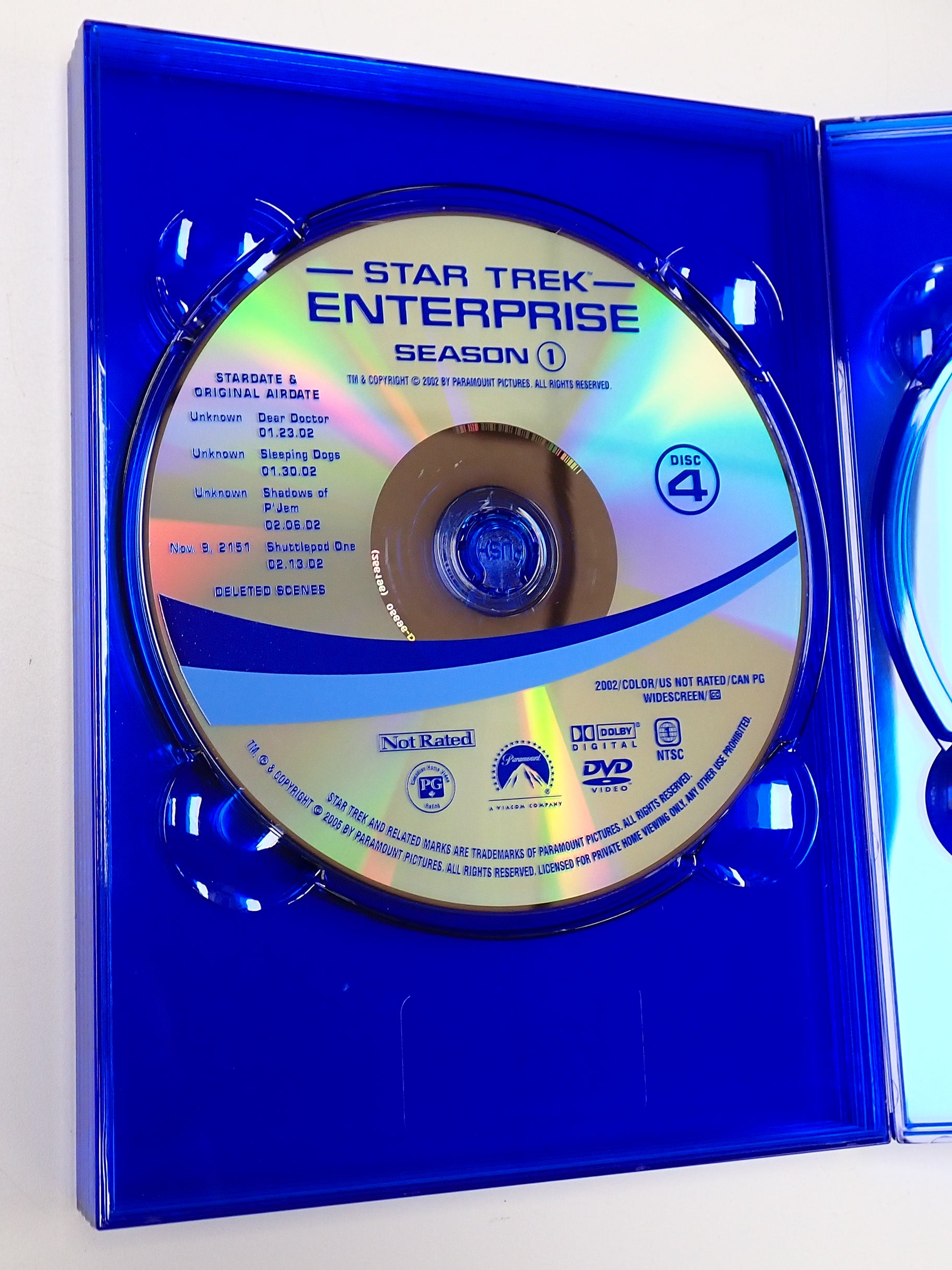Star Trek Enterprise (Complete Season 1) - Blu-Ray [Pre-Owned]