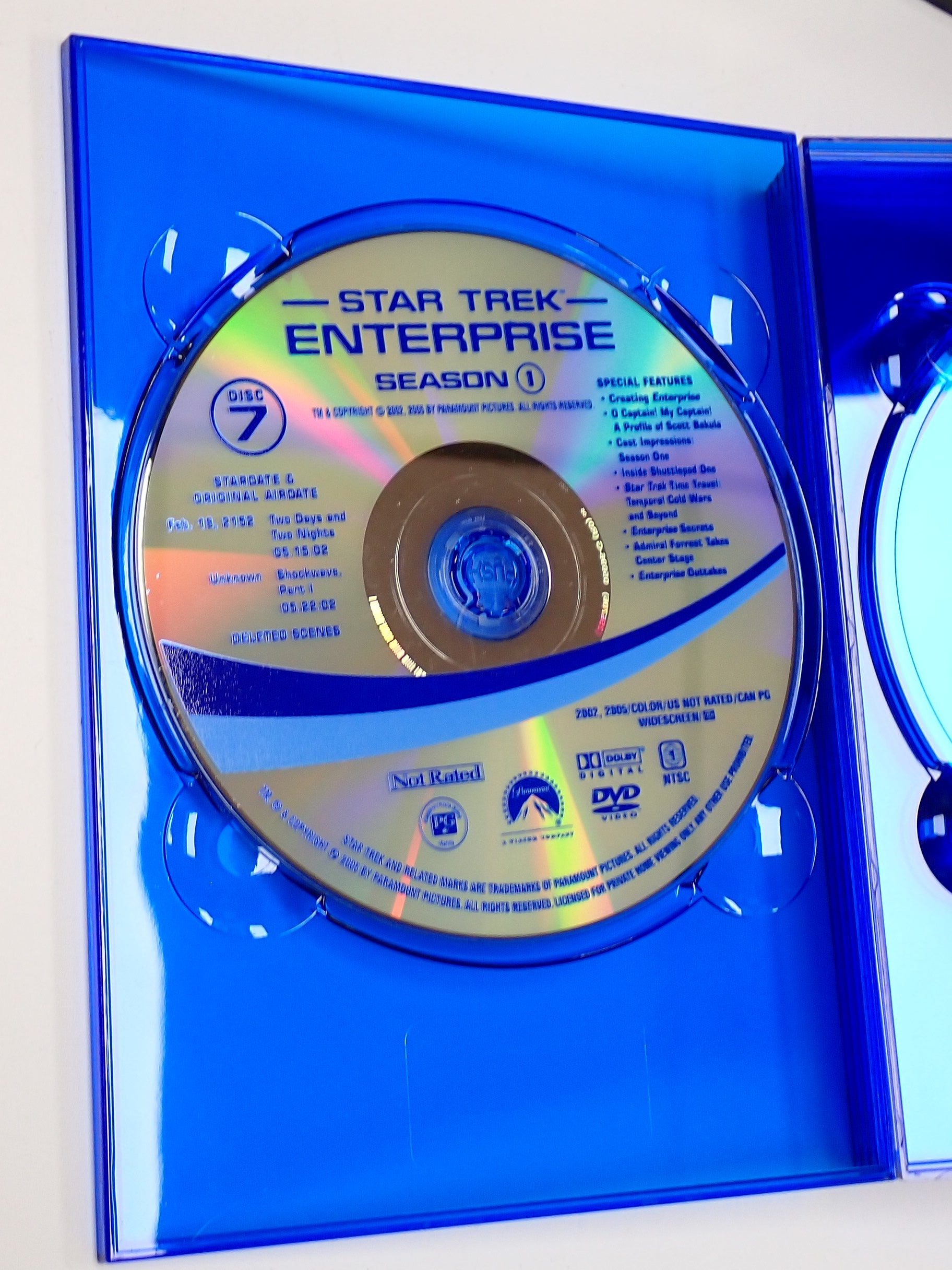 Star Trek Enterprise (Complete Season 1) - Blu-Ray [Pre-Owned]