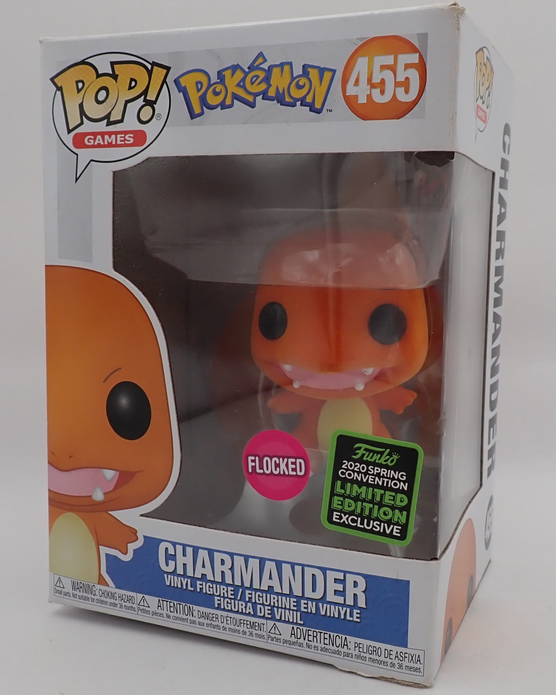 Charmander - POP! #455 (Flocked)
