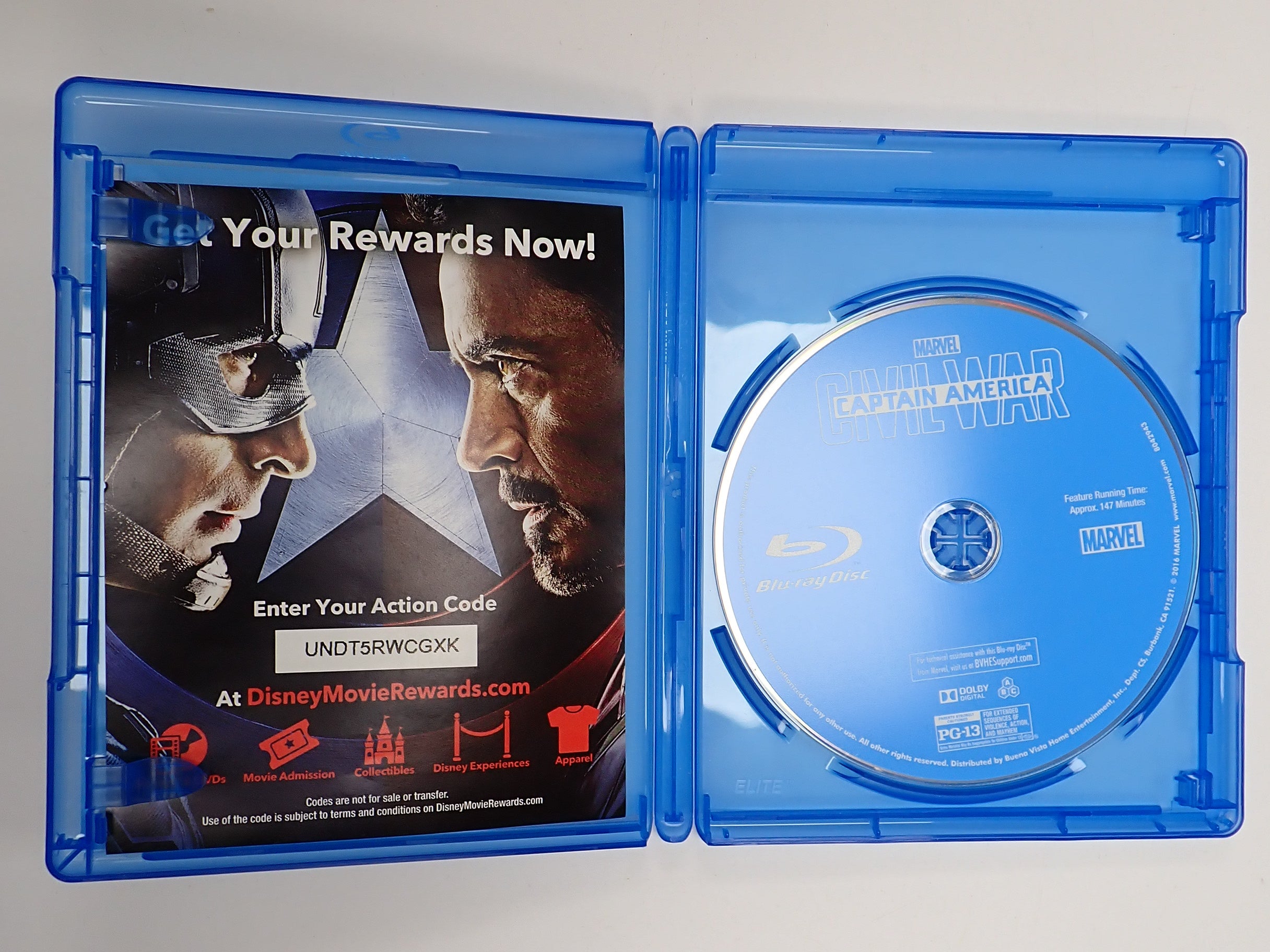 Captain America: Civil War - Blu-Ray [Pre-Owned]