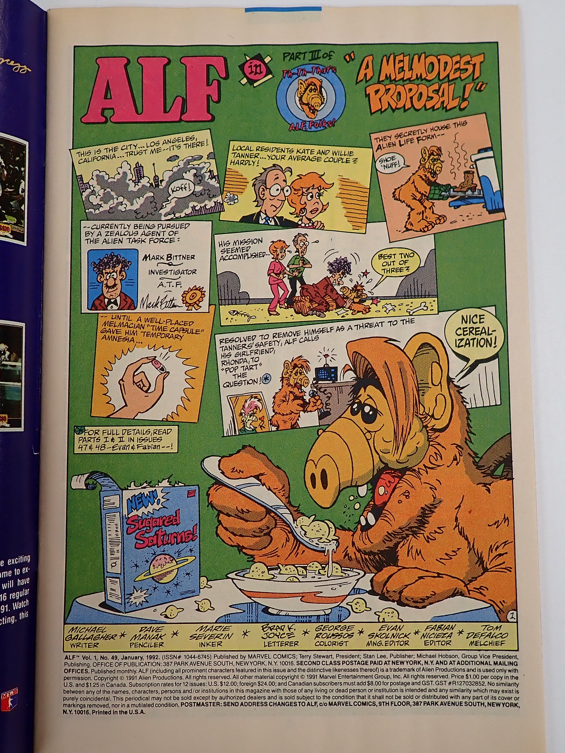 Alf #49 (1992) - (7.0)