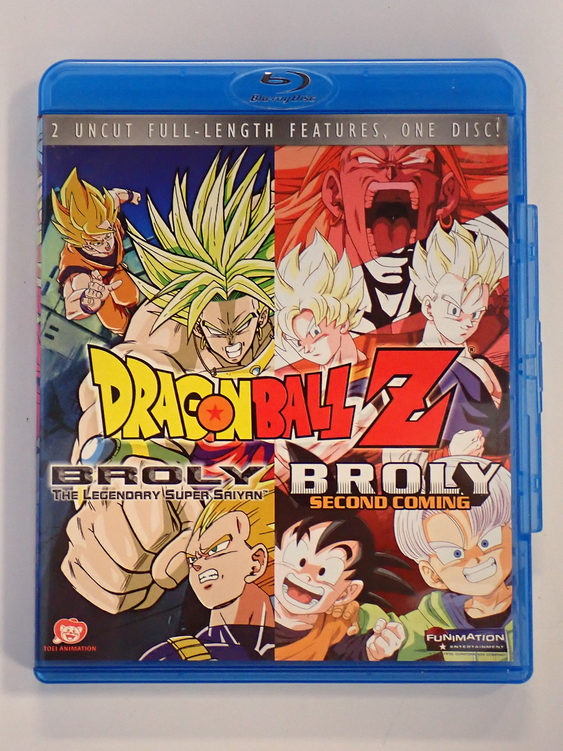 Dragon Ball Z, Broly Double Feature - Blu-Ray [Pre-Owned]