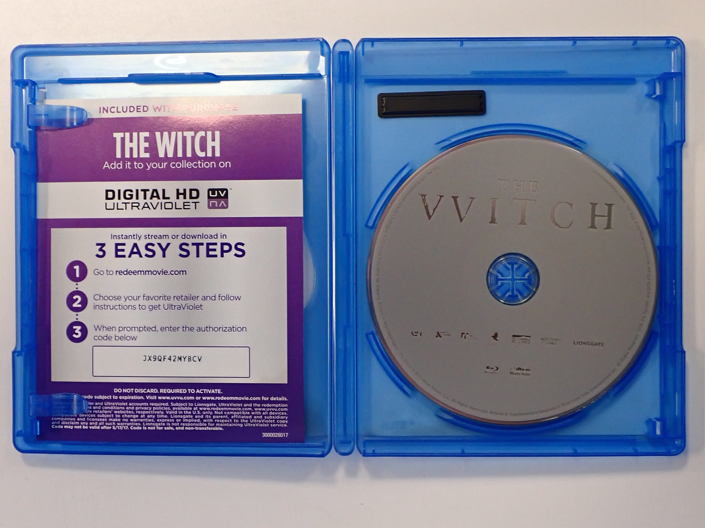 The Witch - Blu-Ray [Pre-Owned]