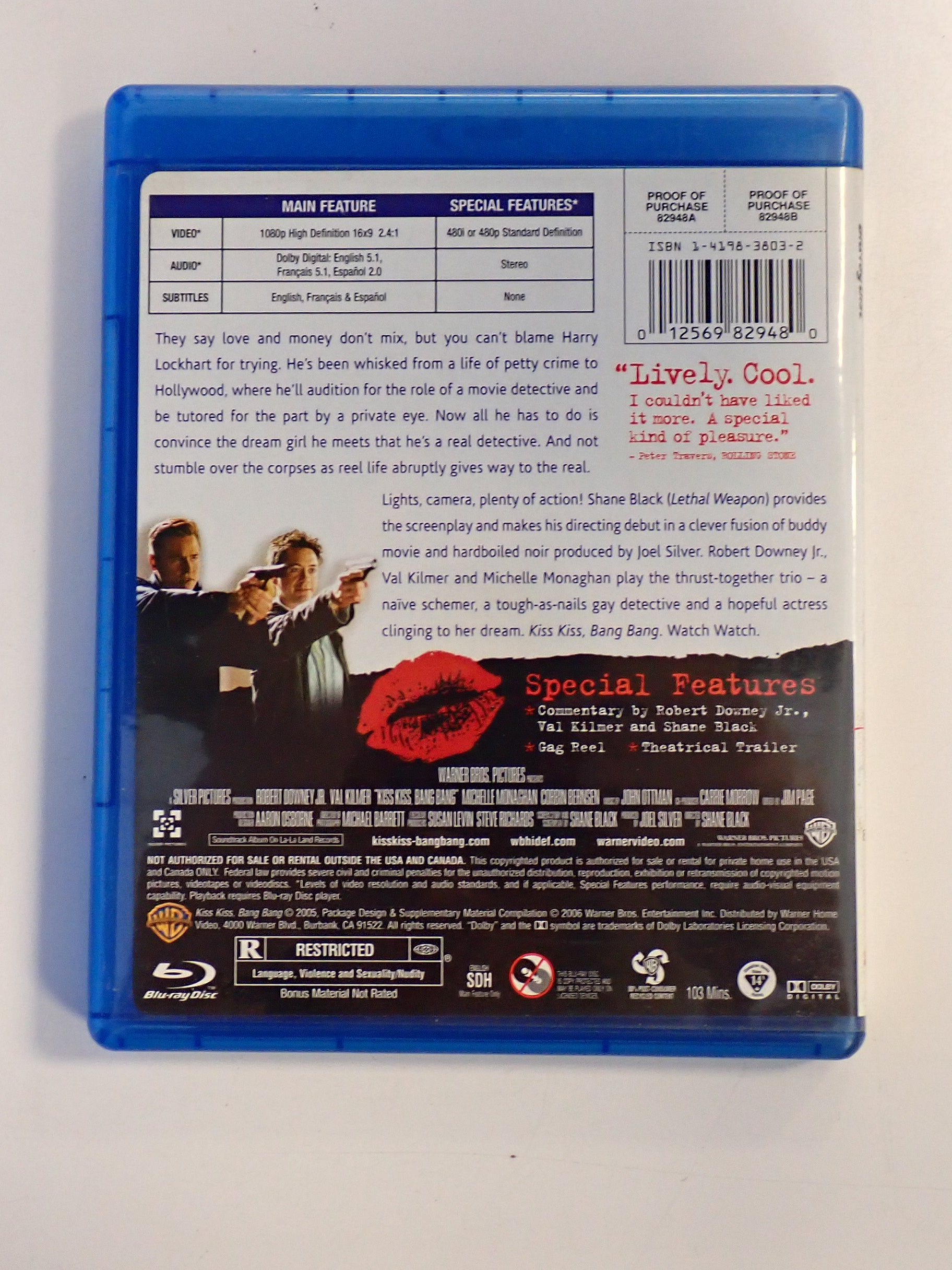 Kiss Kiss Bang Bang - Blu-Ray [Pre-Owned]
