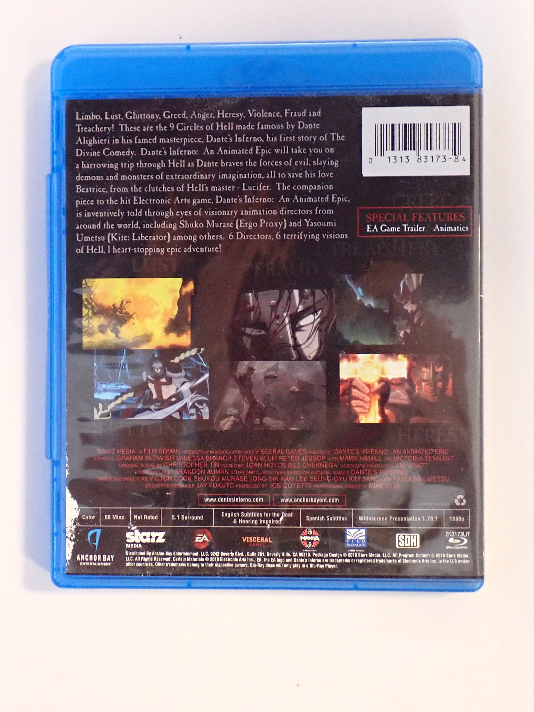 Dante's Inferno - Blu-Ray [Pre-Owned]