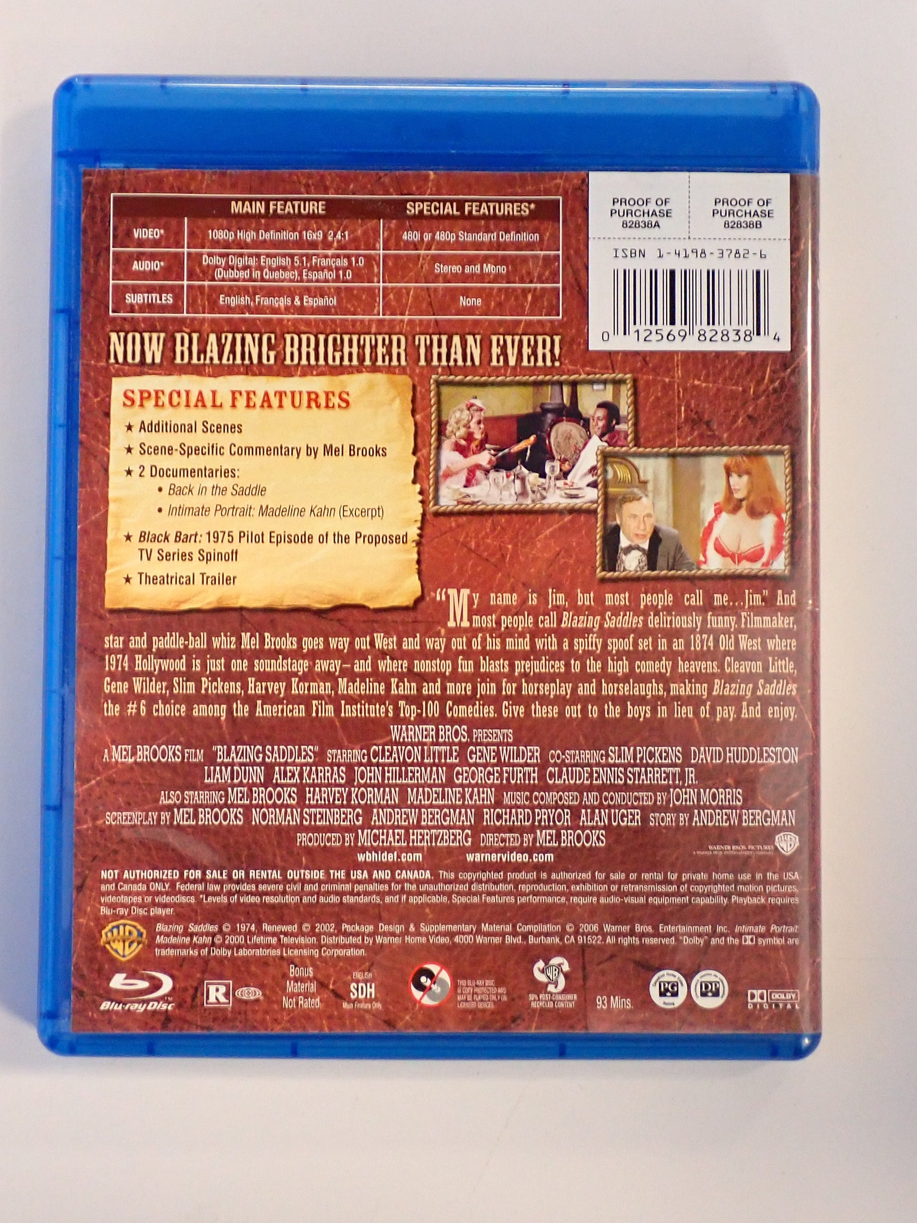Blazing Saddles - Blu-Ray [Pre-Owned]