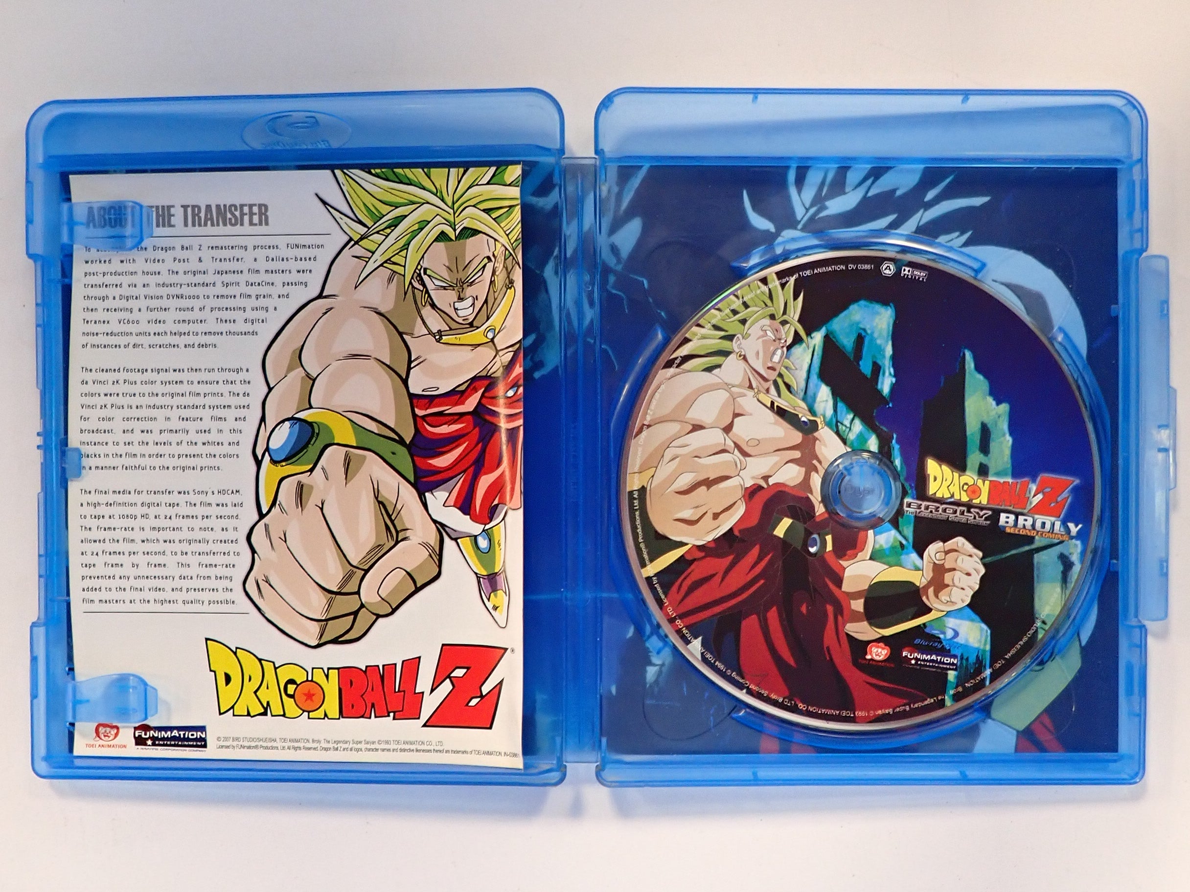 Dragon Ball Z, Broly Double Feature - Blu-Ray [Pre-Owned]