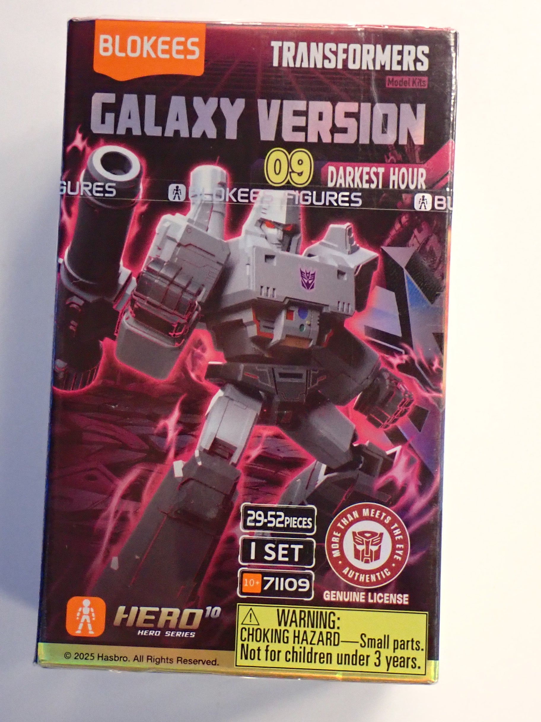 Blokees Figures Transformers Galaxy Version 09 Darkest Hour [Pre-Owned]