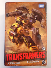 Transformers Timelines Hearts of Steel Bumblebee & Megatron 2-Pack - Takaratomy [Pre-Owned]