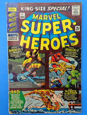 Marvel Super-Heroes #1 (1966) - FN- (5.0) - 1st One Shot Format by Marvel