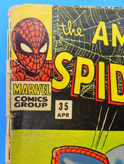 Amazing Spider-Man #35 (1966) - Low Grade - 1st App. Molten Man